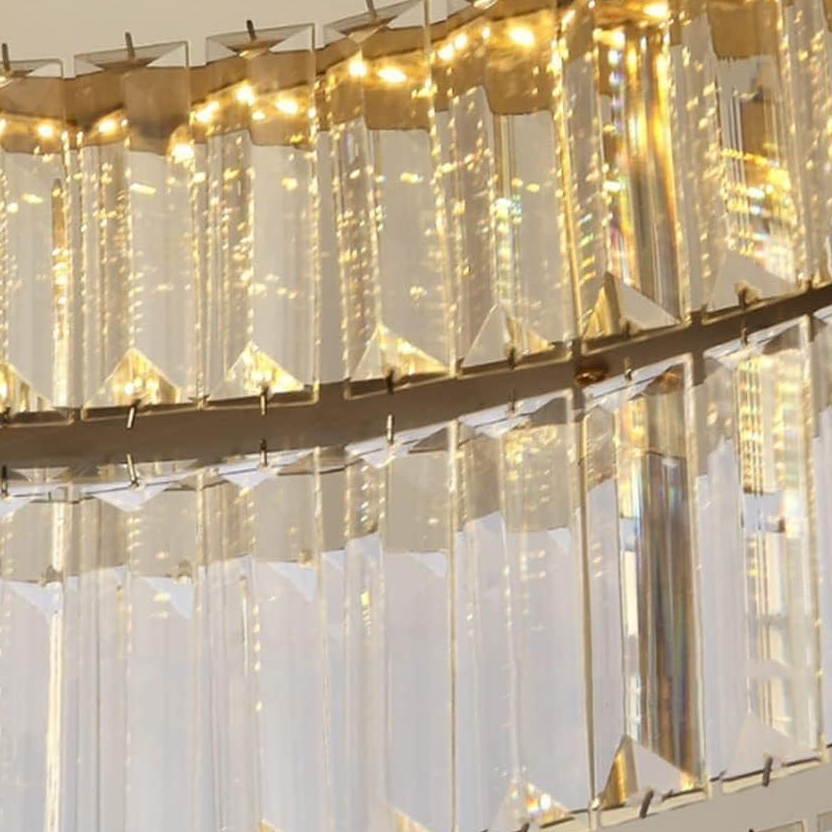 Plafonnier Rivune en cristal