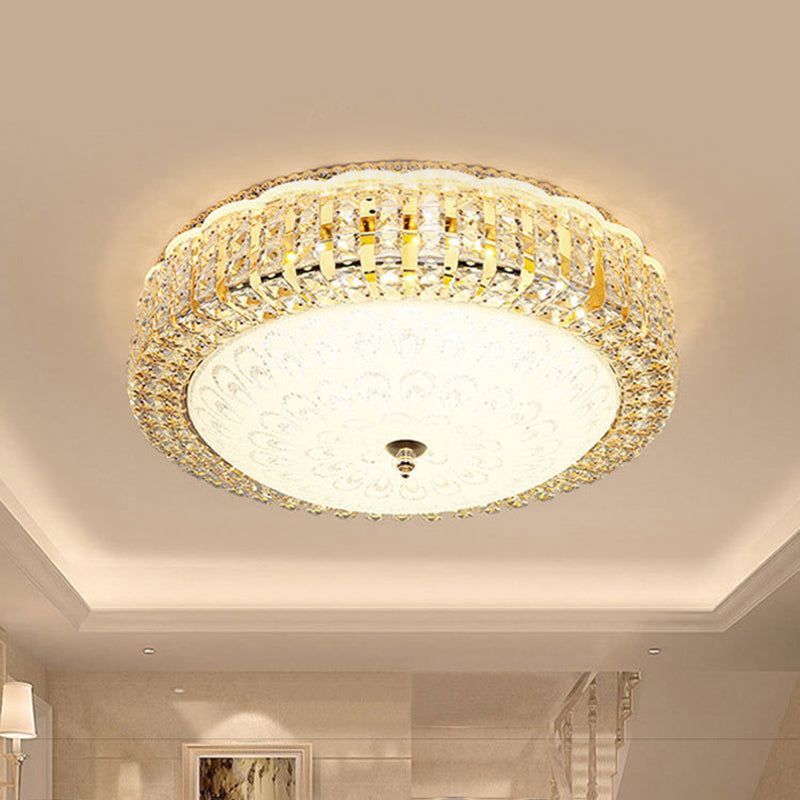 Plafonnier Montelune en cristal