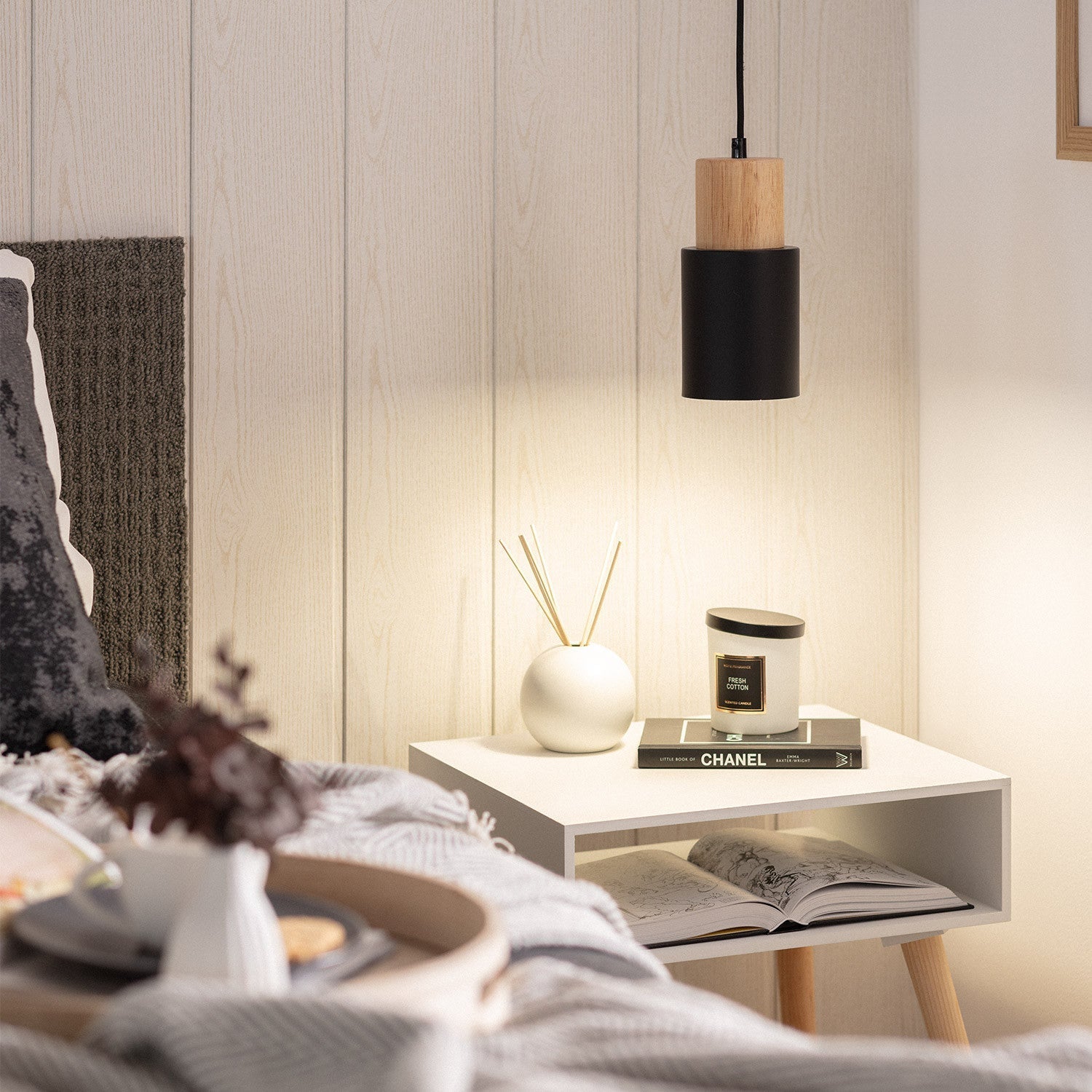 Suspension Calirae en bois