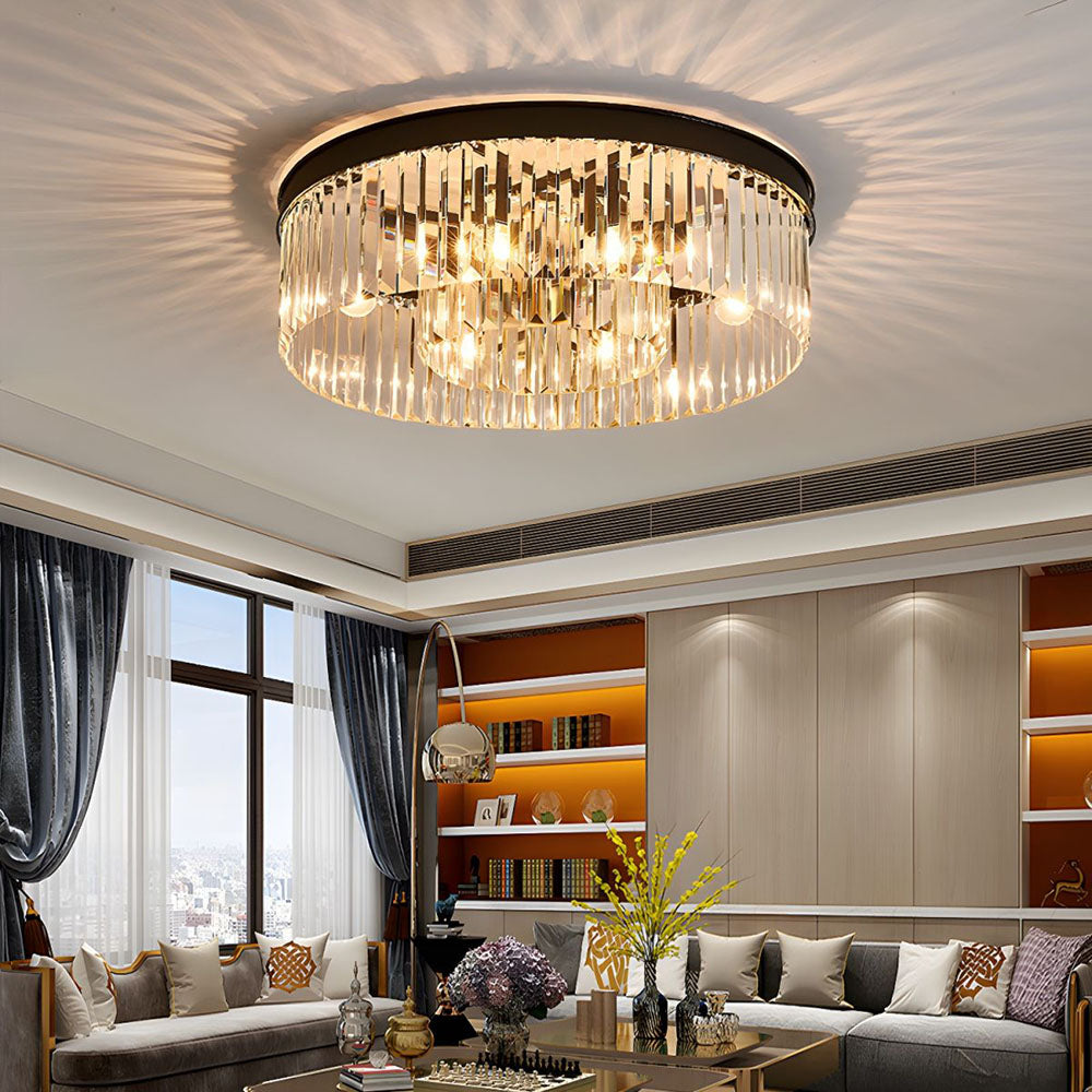 Plafonnier Sorionne en cristal
