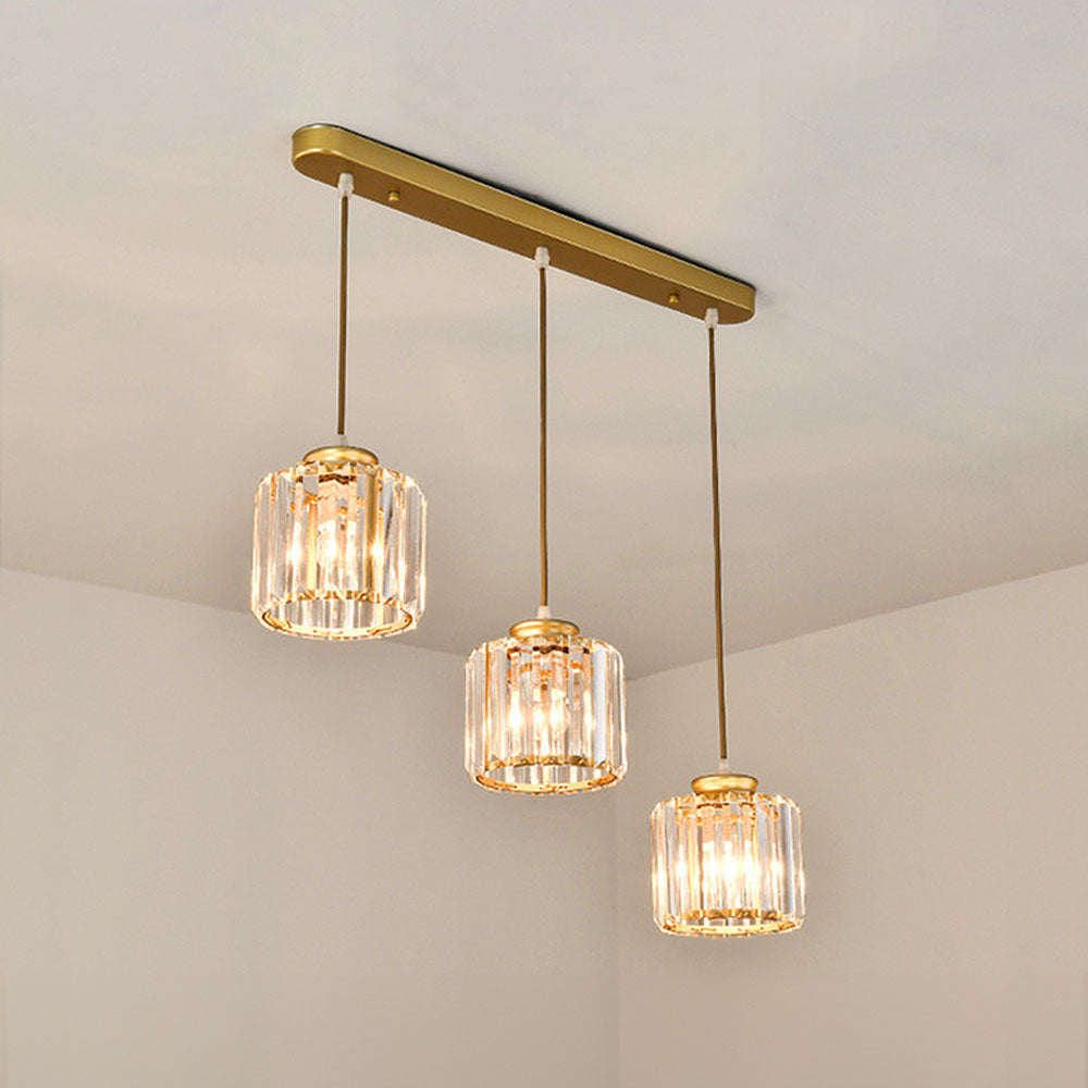 Suspension Calvionne en cristal