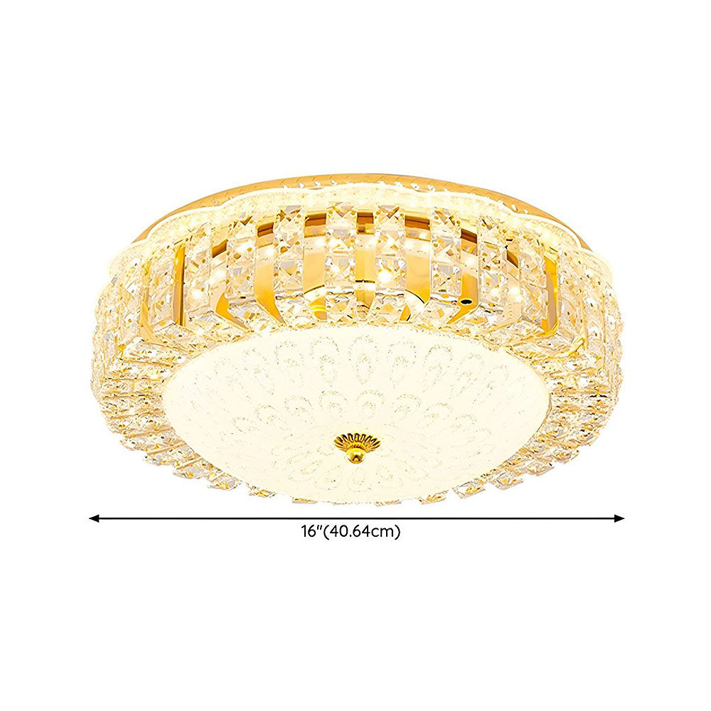 Plafonnier Montelune en cristal