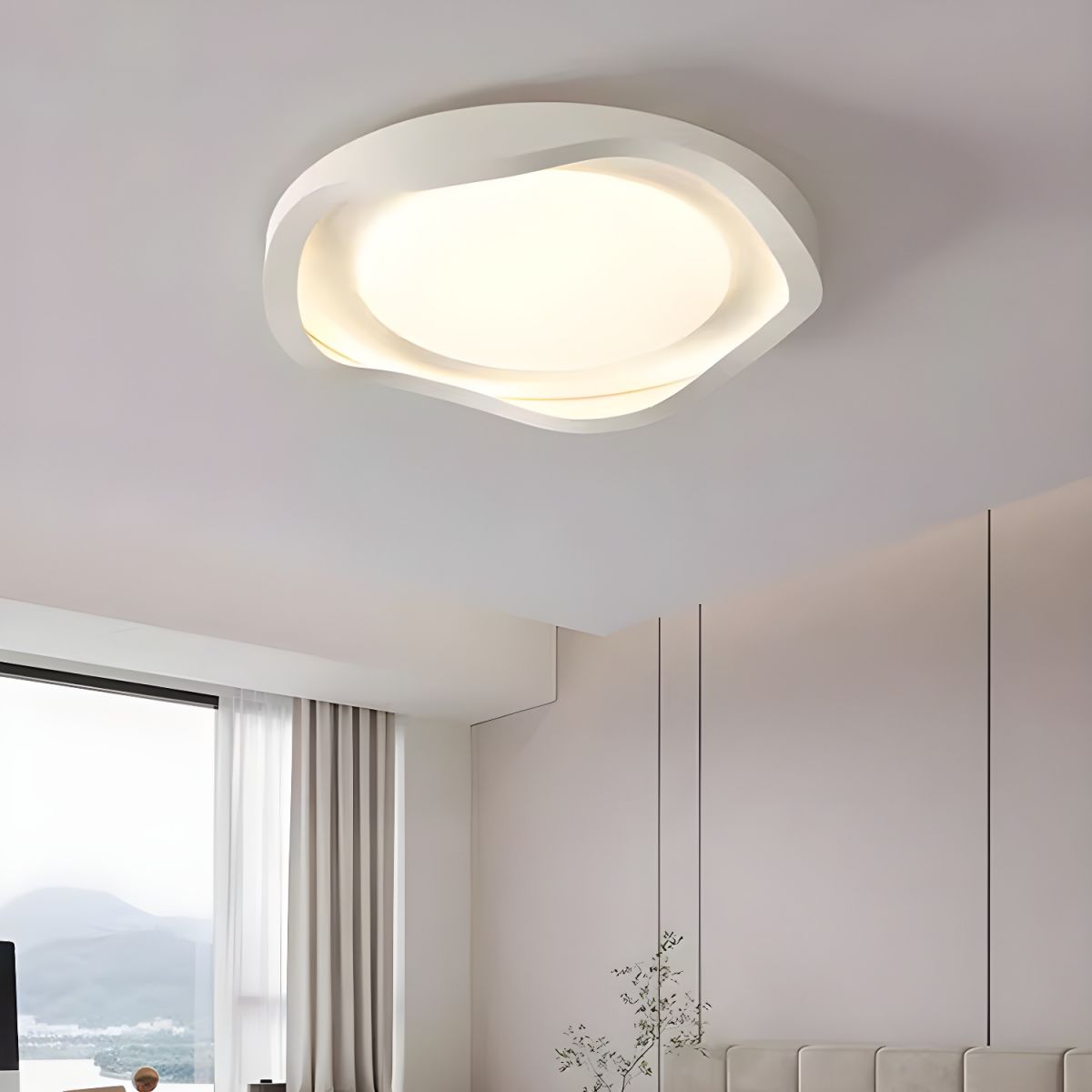 Plafonnier Courcelle waved