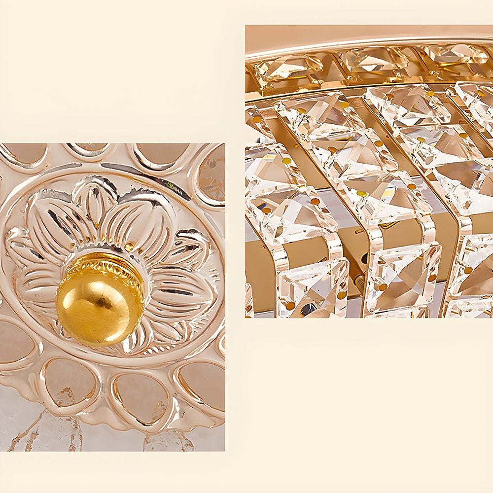 Plafonnier Montelune en cristal