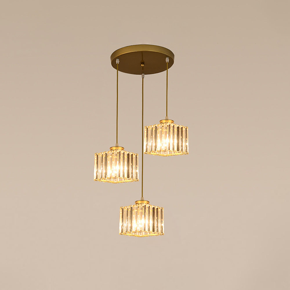 Suspension Calvionne en cristal