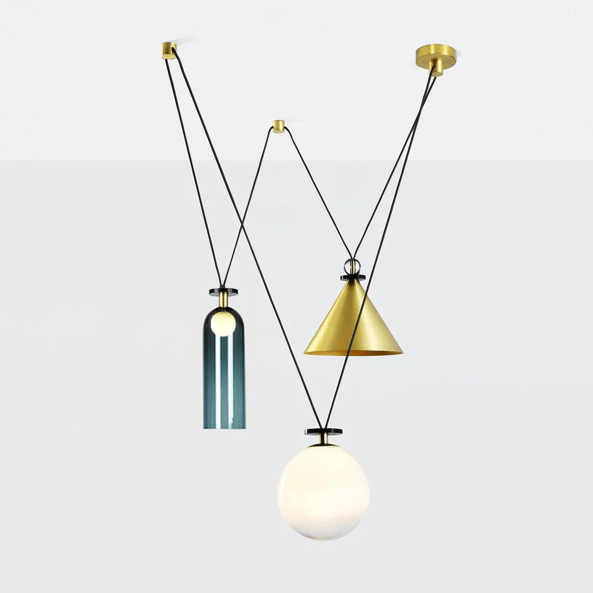 Lustre géométrique Duuéaire