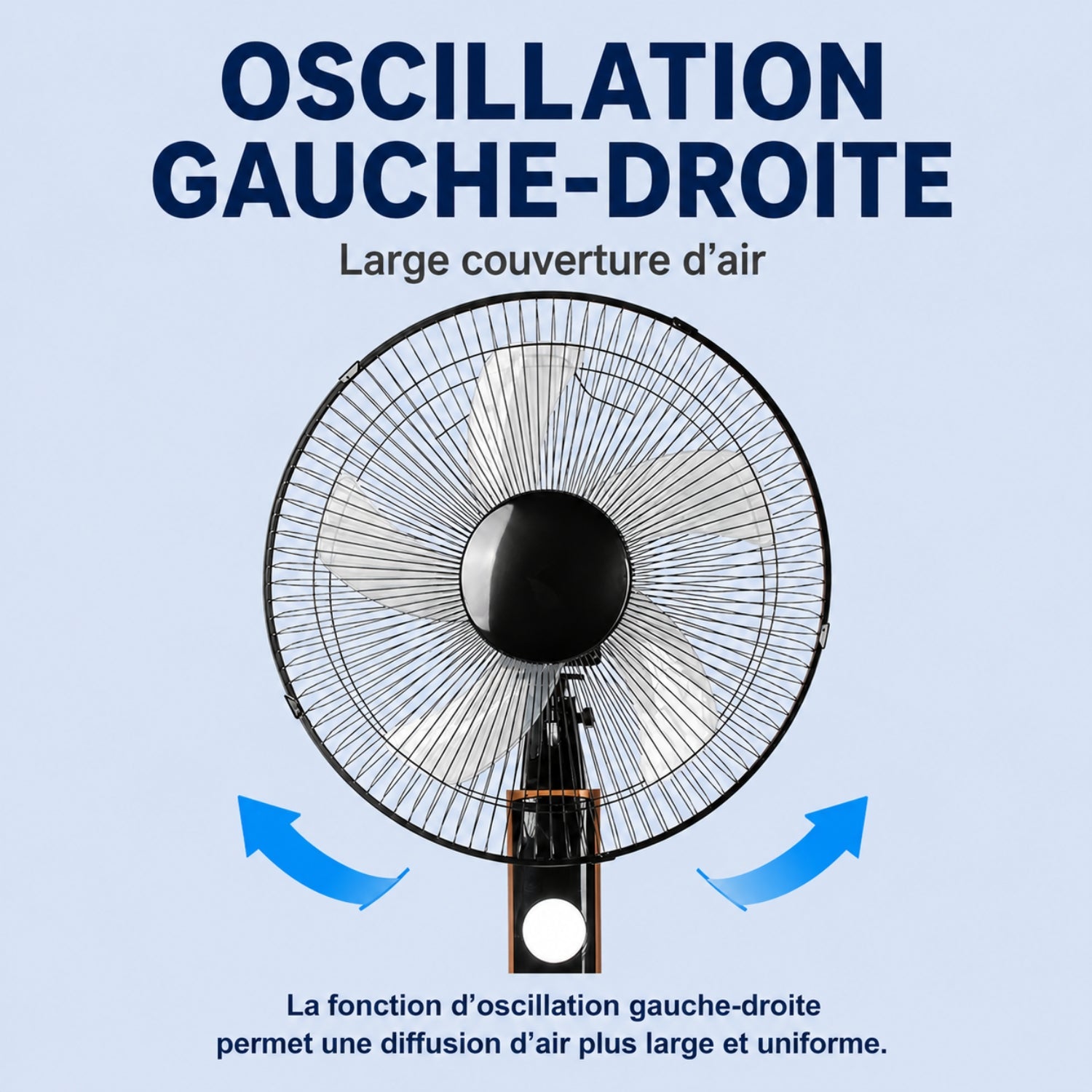 Ventilateur sur pied Duavimo