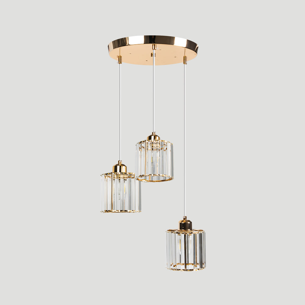 Suspension Calvionne en cristal
