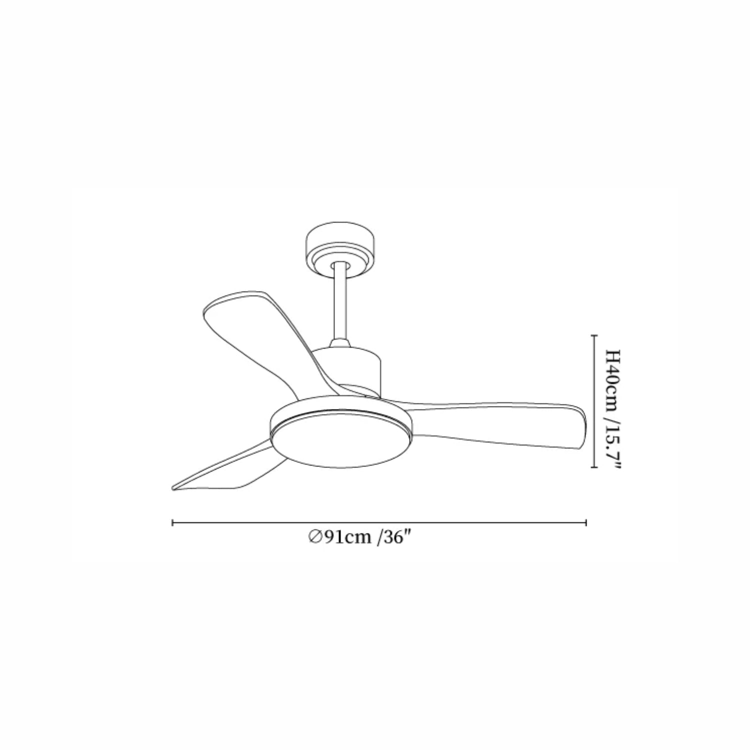 Plafonnier ventilateur Ouvigne