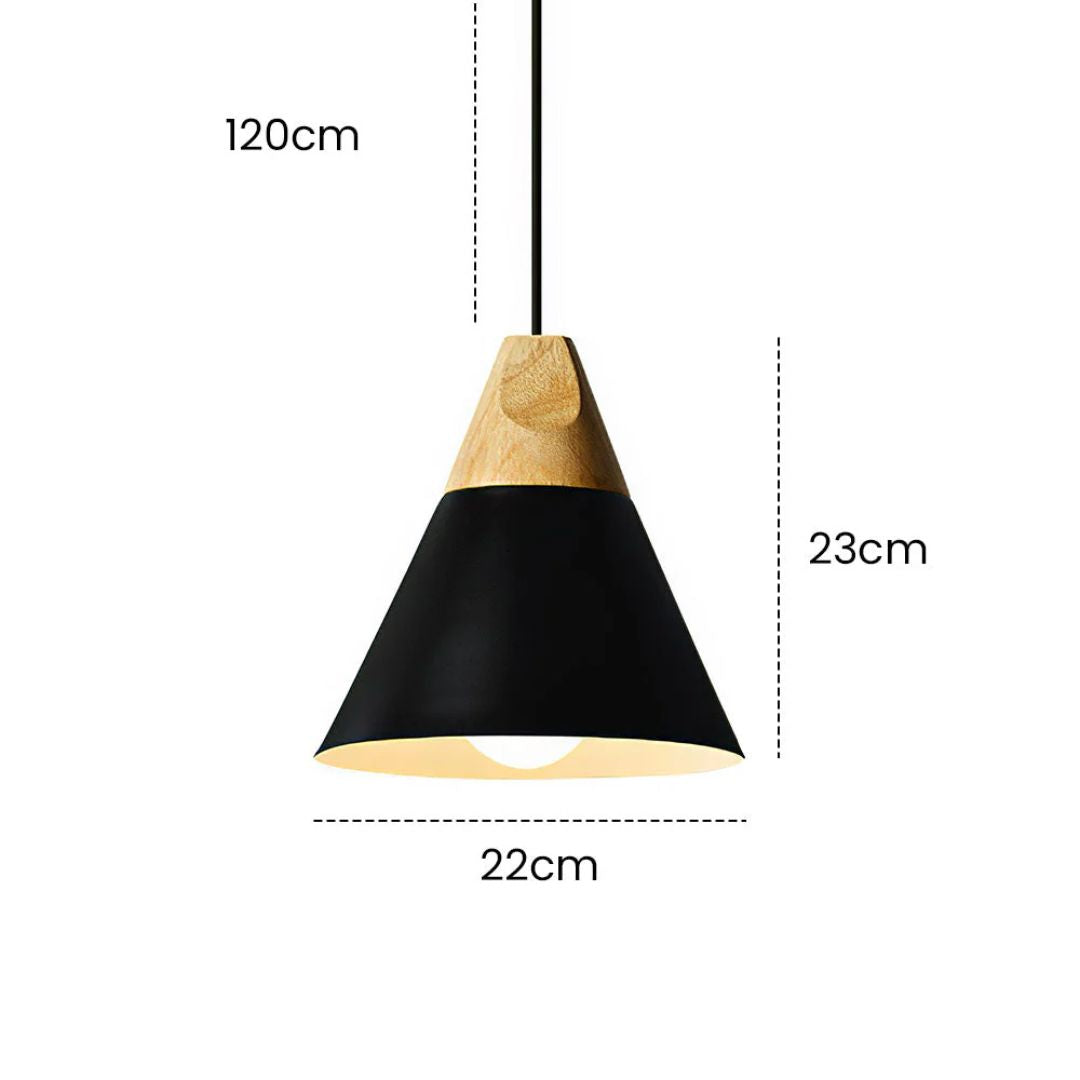 Suspension Miruva en bois