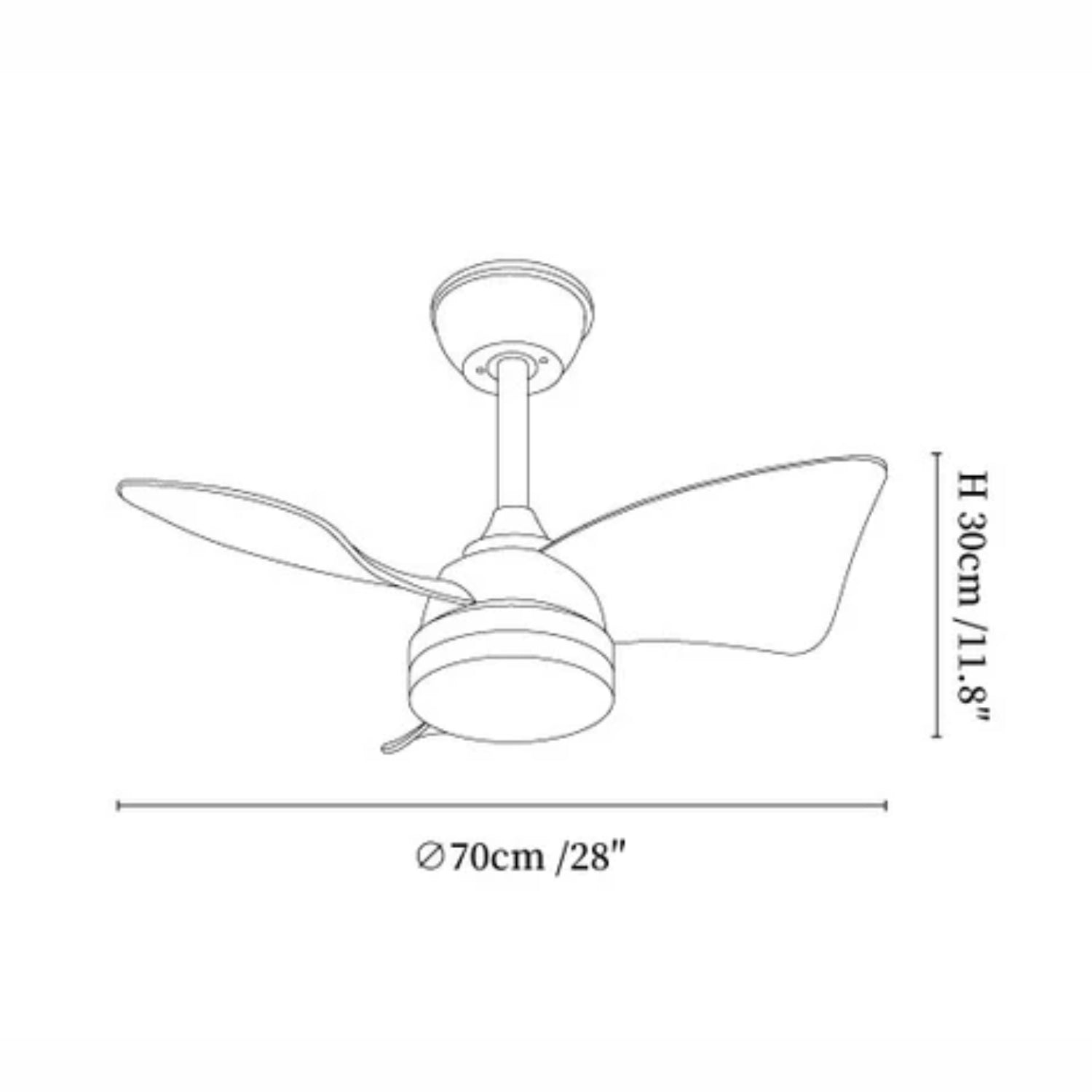 Plafonnier ventilateur moderne Sorliorvauxel