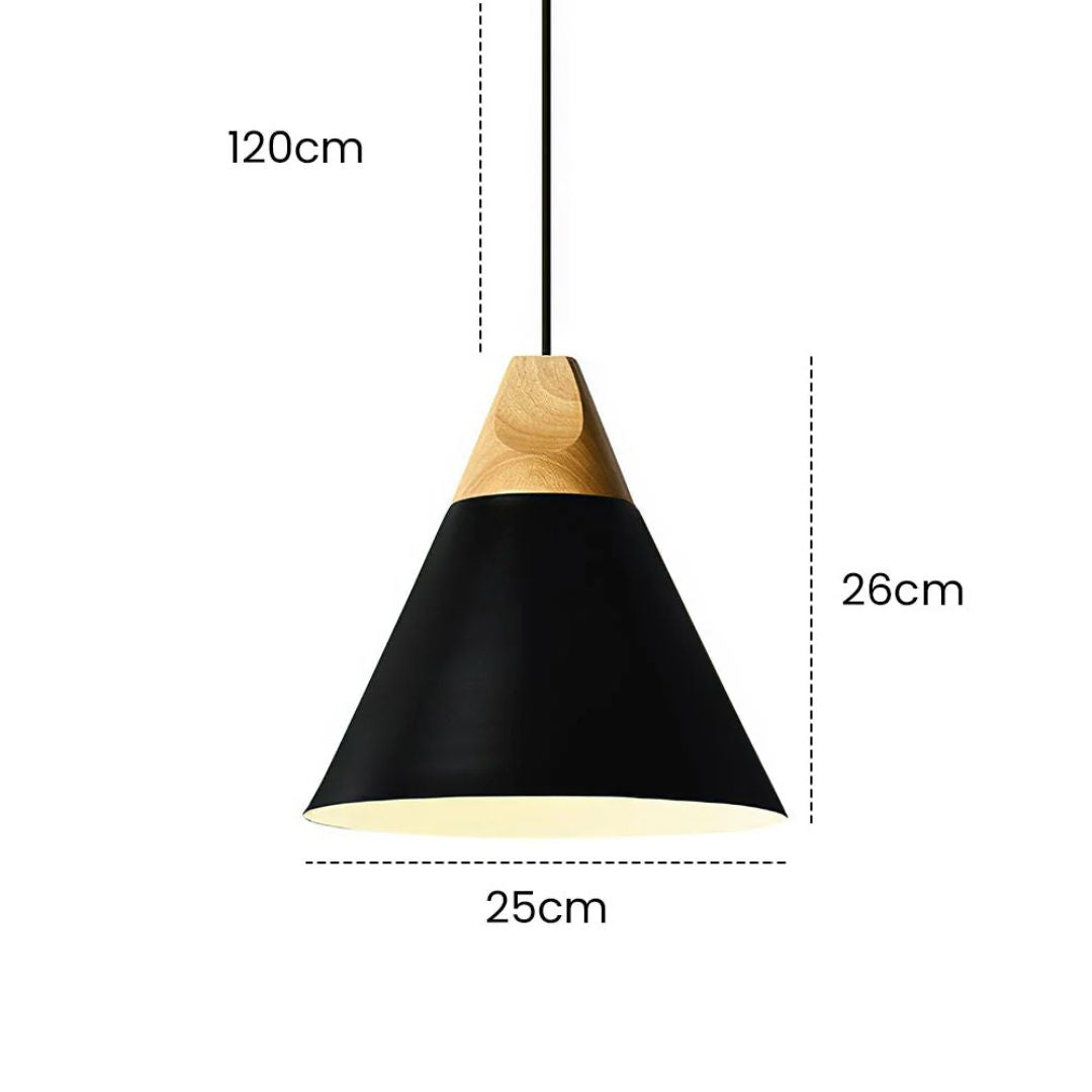 Suspension Miruva en bois