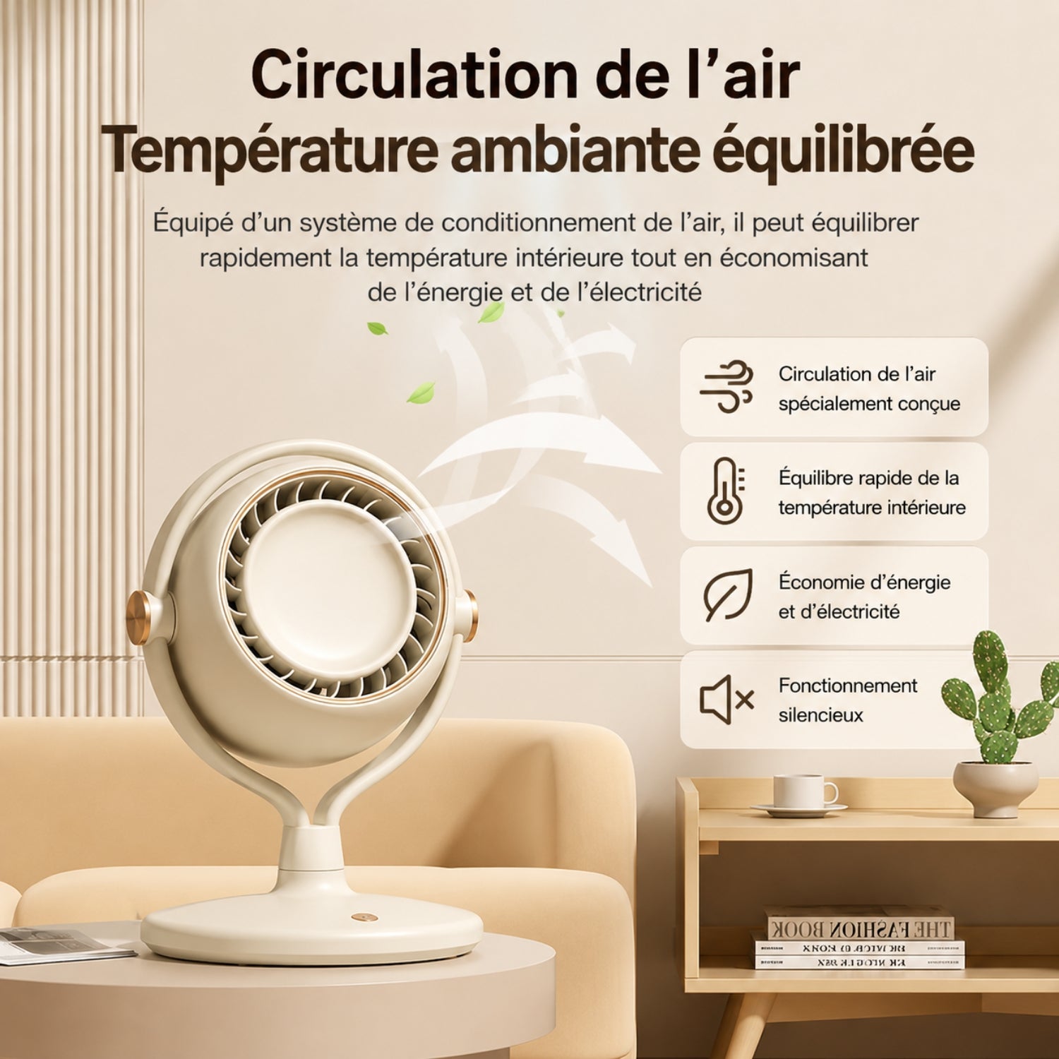 Ventilateur de bureau Tocalmont