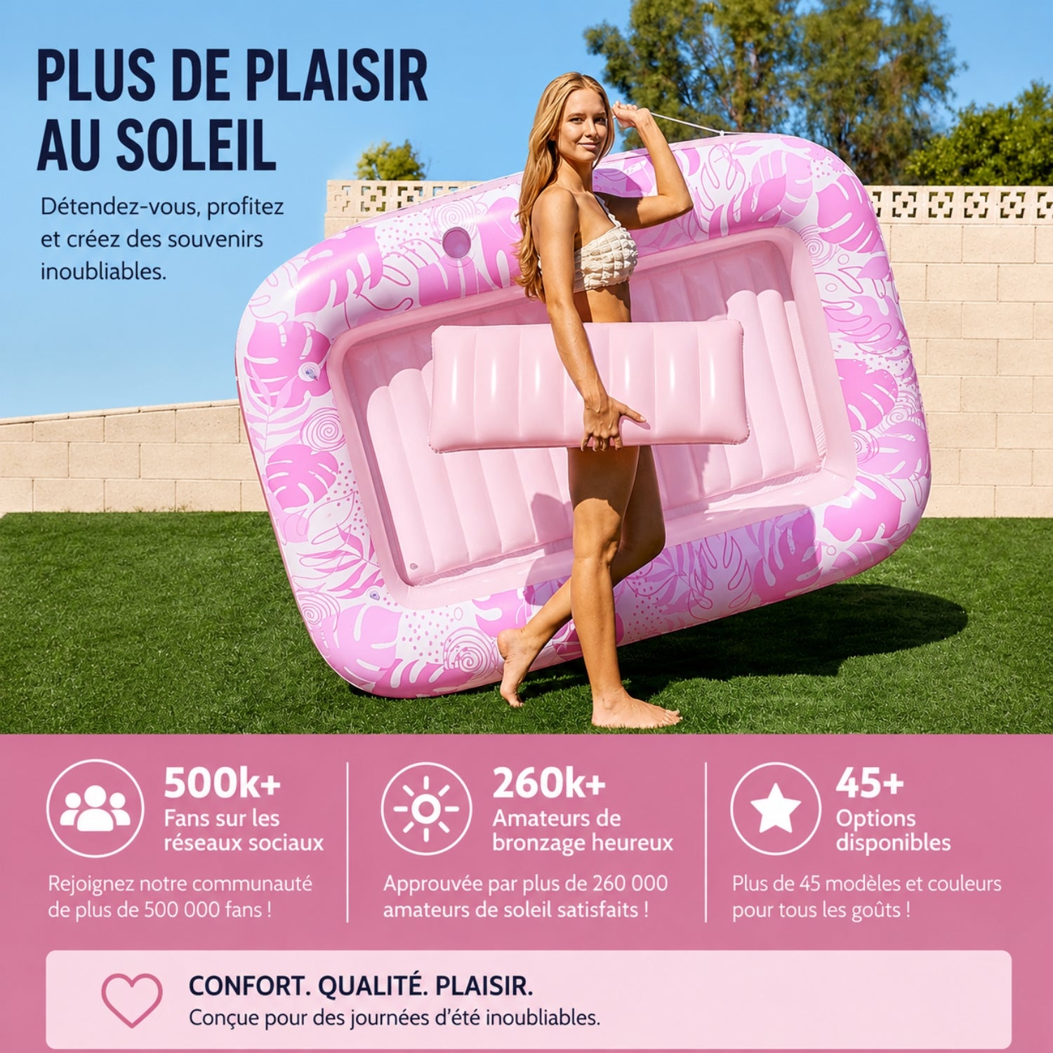 Piscine de bronzage Lubello
