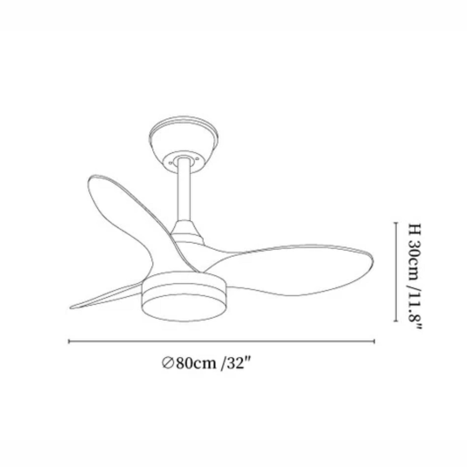 Plafonnier ventilateur moderne Sorliorvauxel