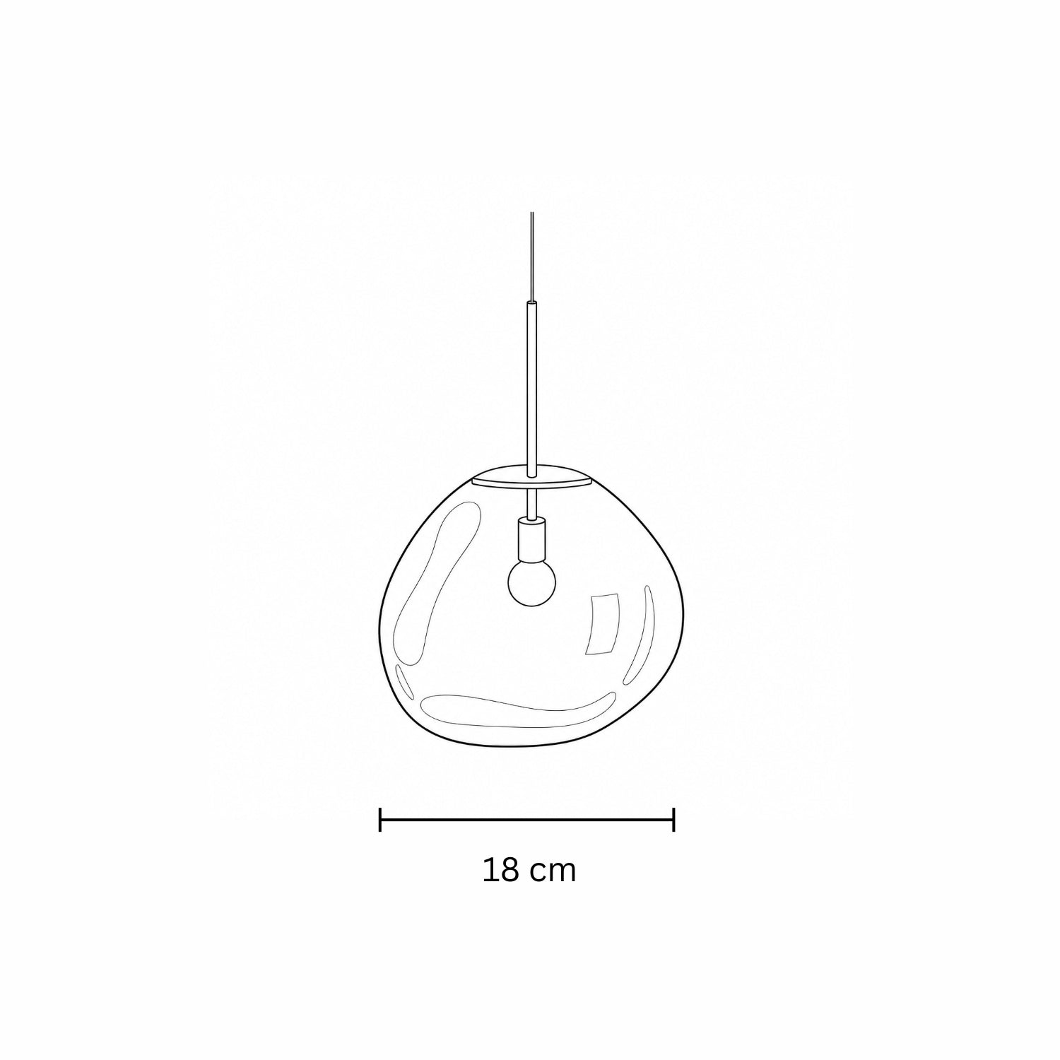 Suspension Luméa