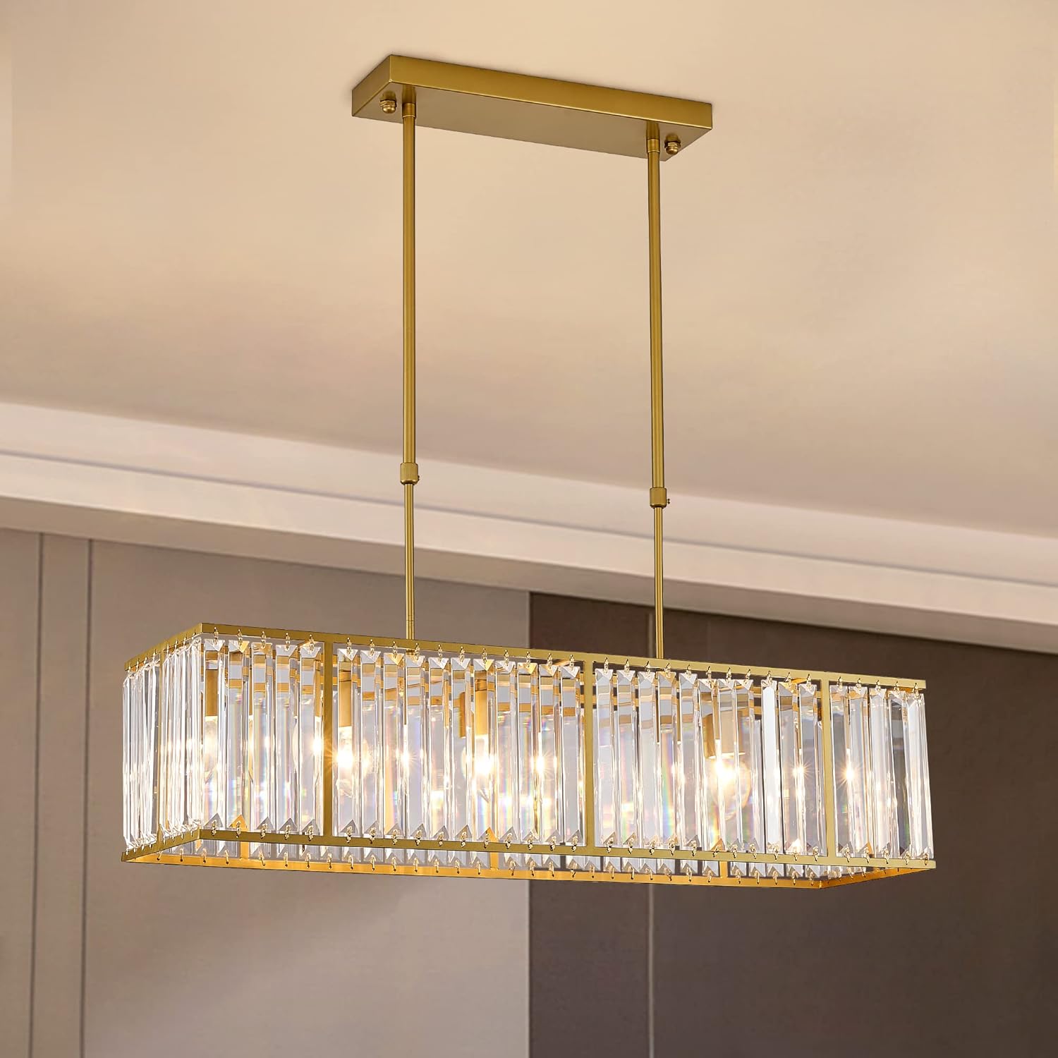 Suspension Ravion en cristal