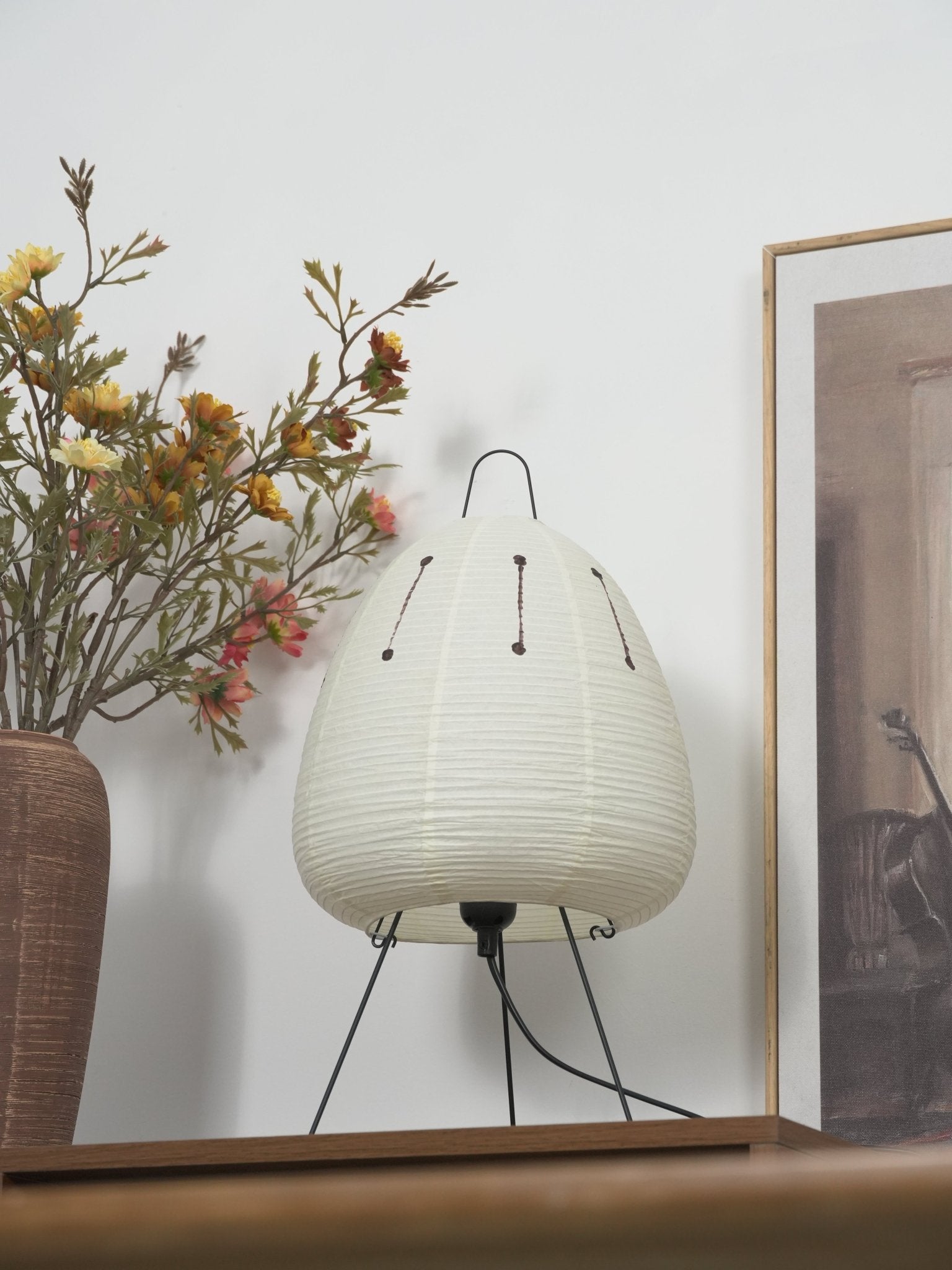 Lampe de table japonaise Pélvionalis