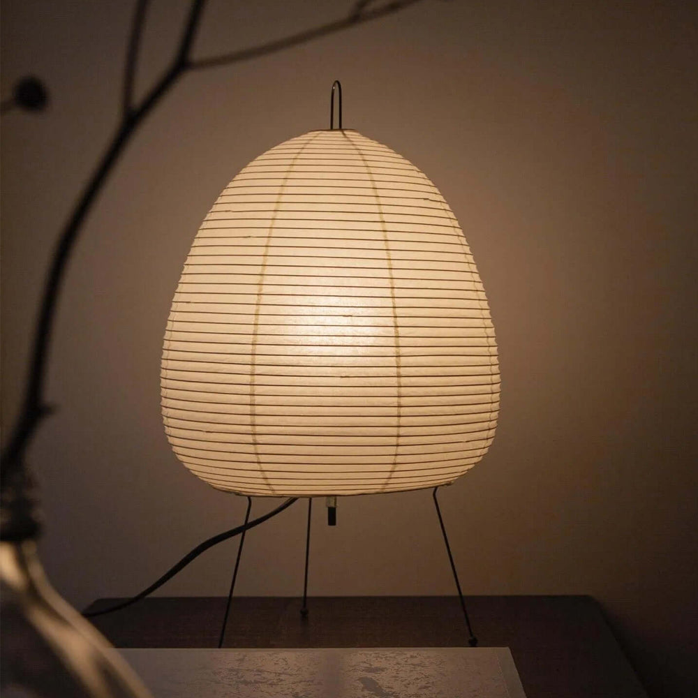 Lampe de table japonaise Pélvionalis
