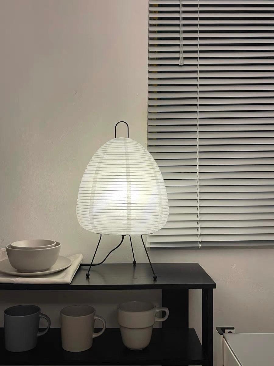 Lampe de table japonaise Pélvionalis