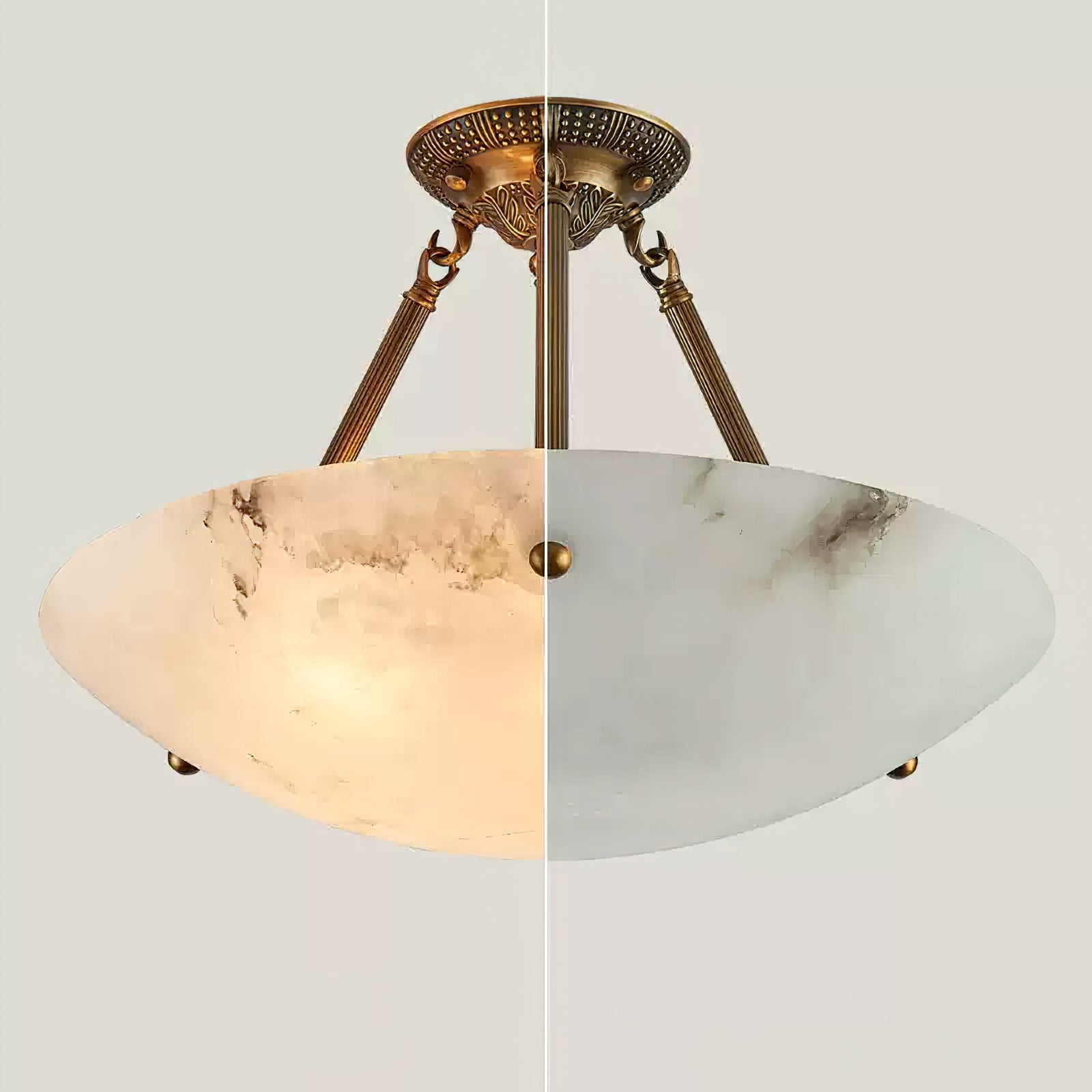Plafonnier coupe Oreloux