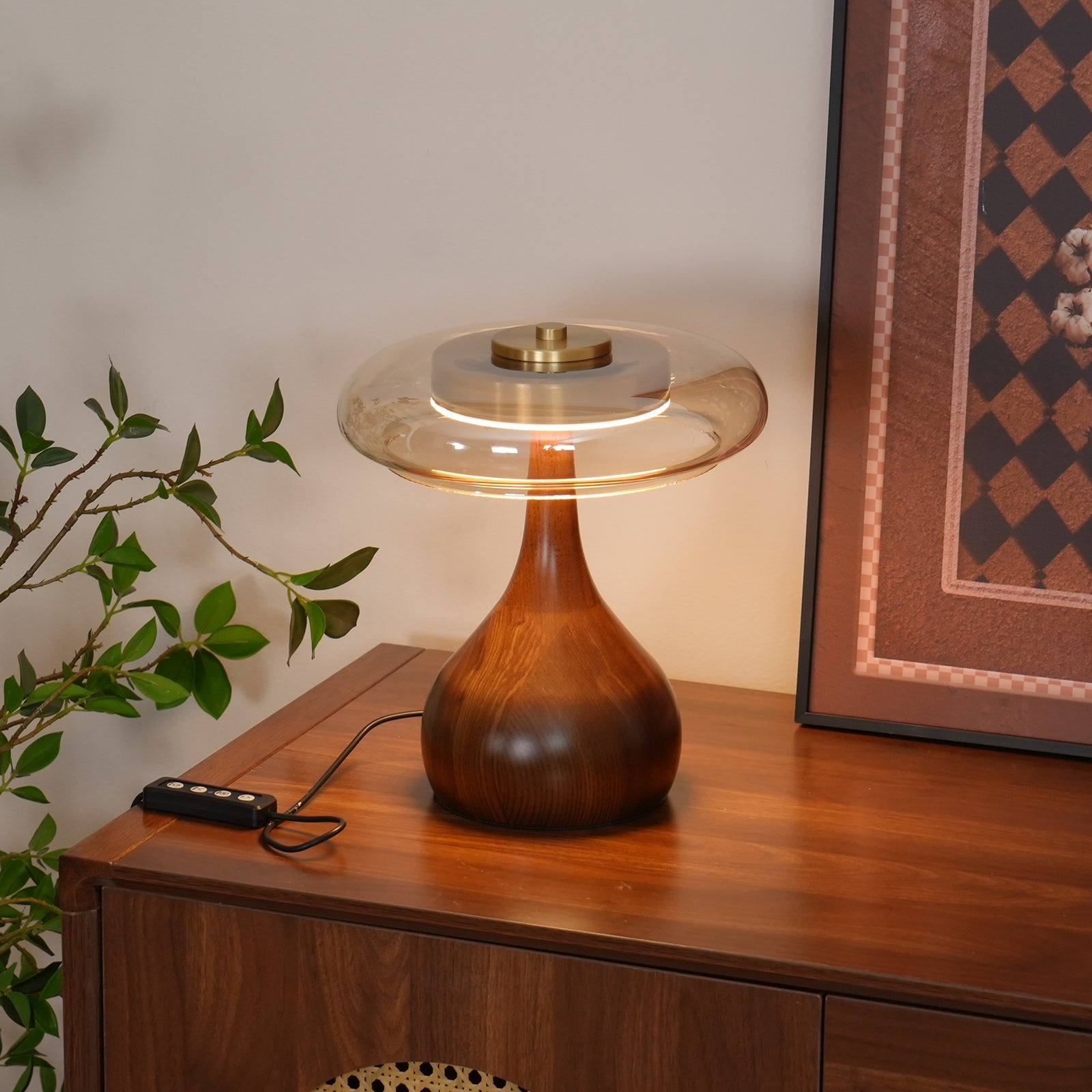 Lampe de table sculpturale Beiris