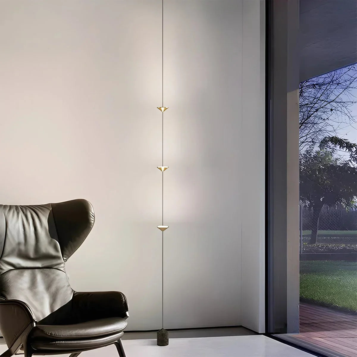 Lampe du sol au plafond Borain