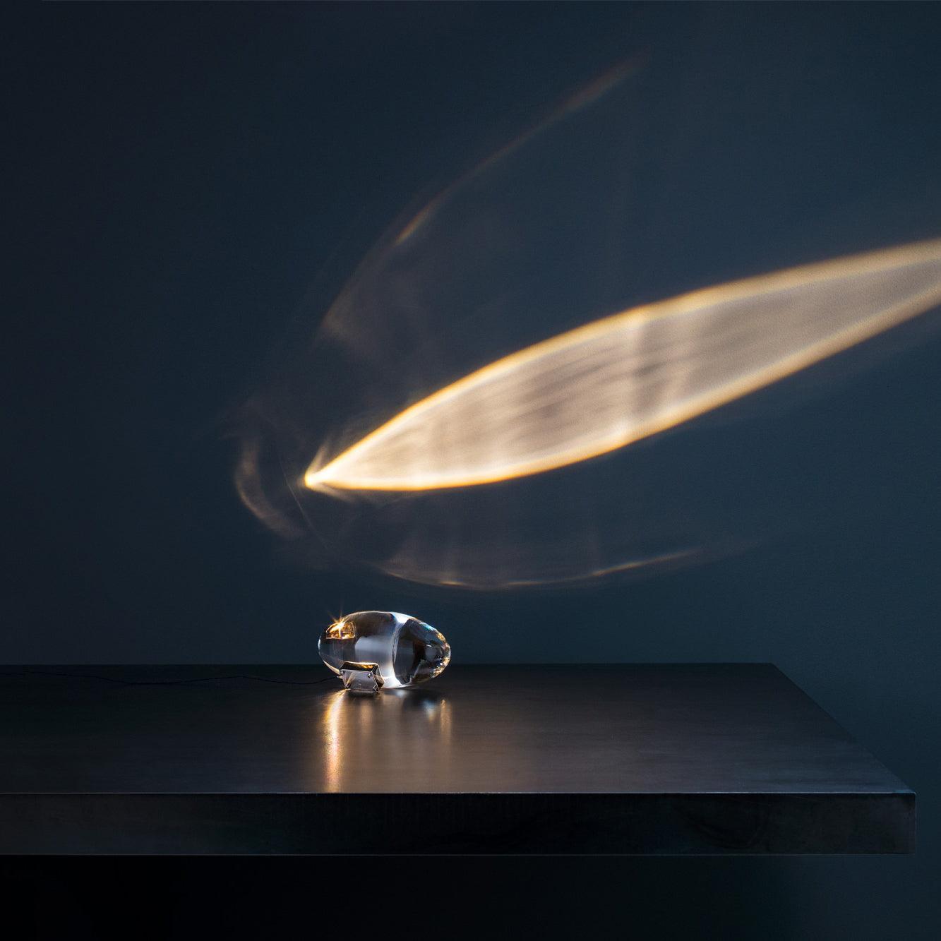 Lampe de table Velionne en cristal