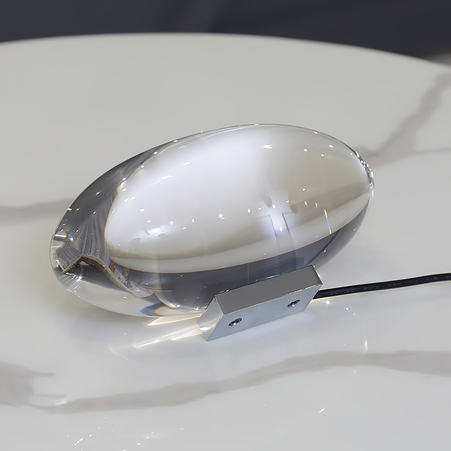 Lampe de table Velionne en cristal