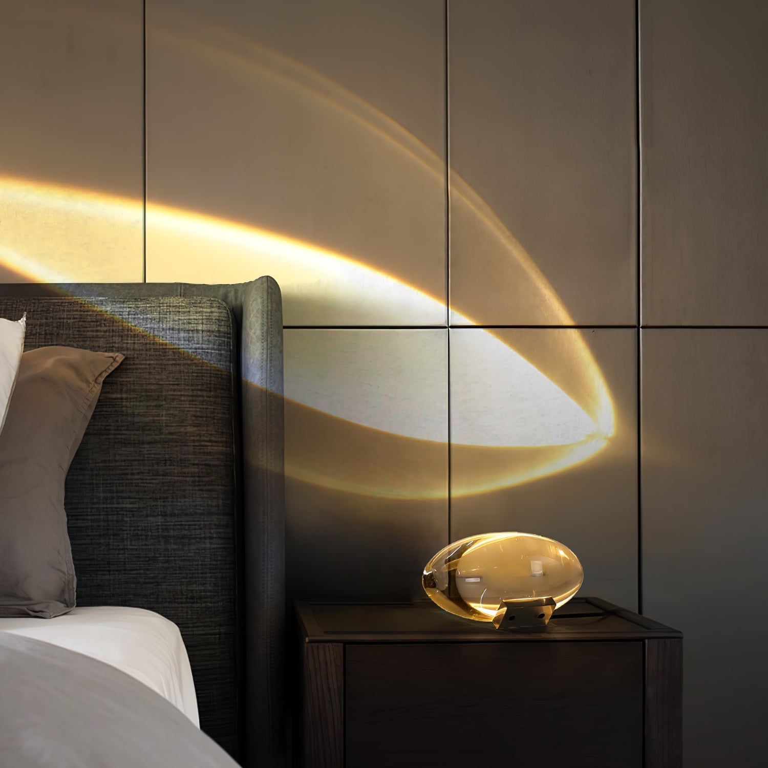 Lampe de table Velionne en cristal