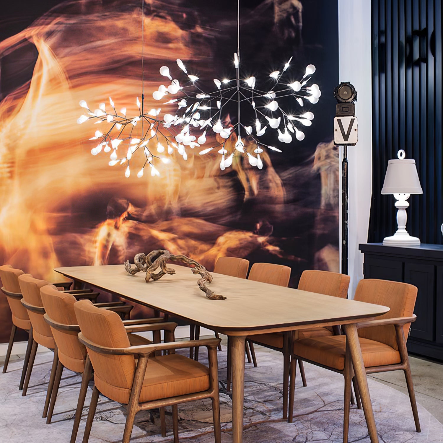 Lustre moderne Quravvian