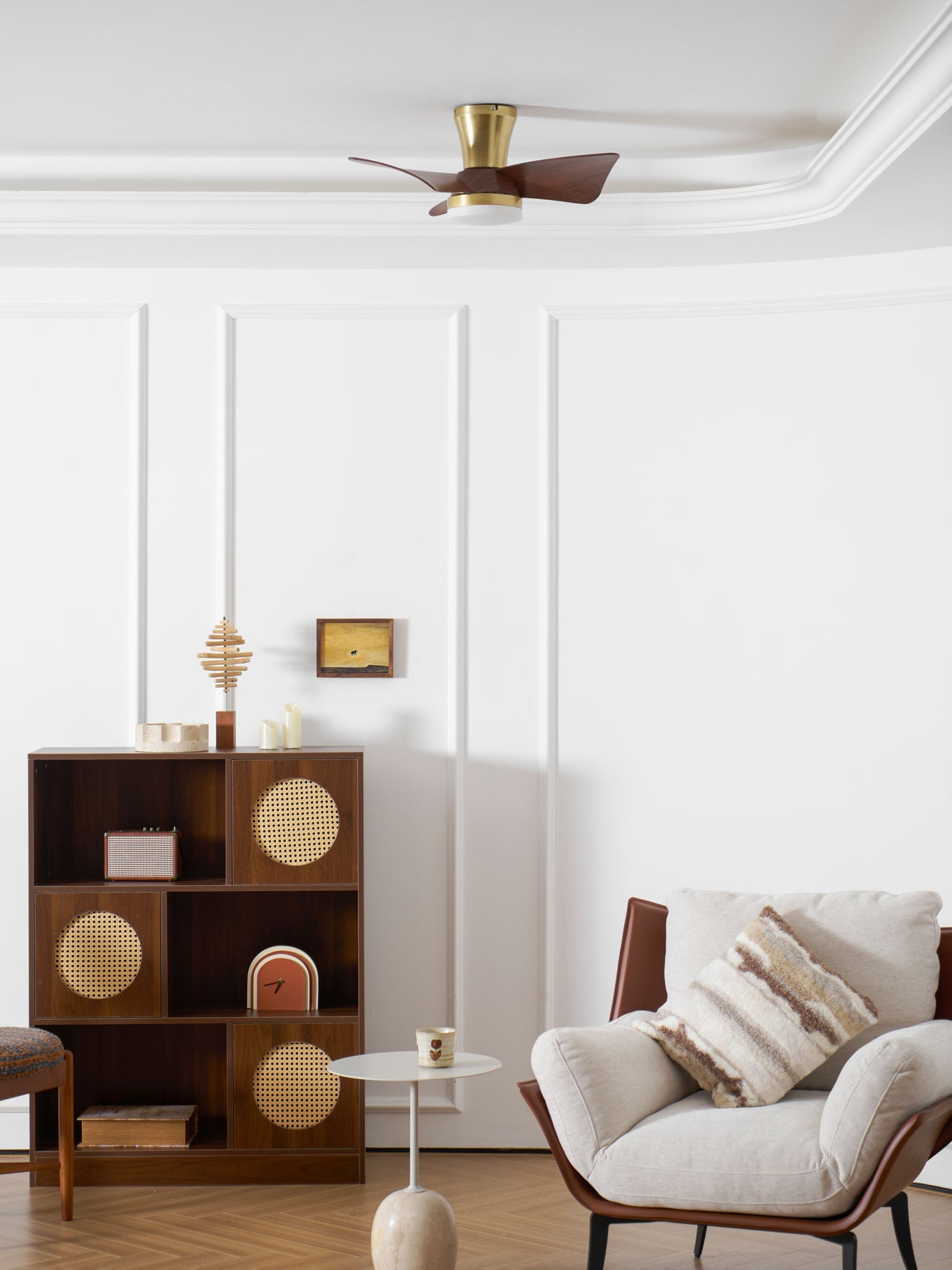 Plafonnier ventilateur Sorielis