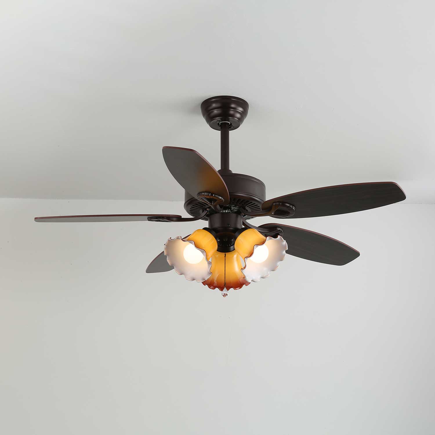 Plafonnier ventilateur vintage Nomaro