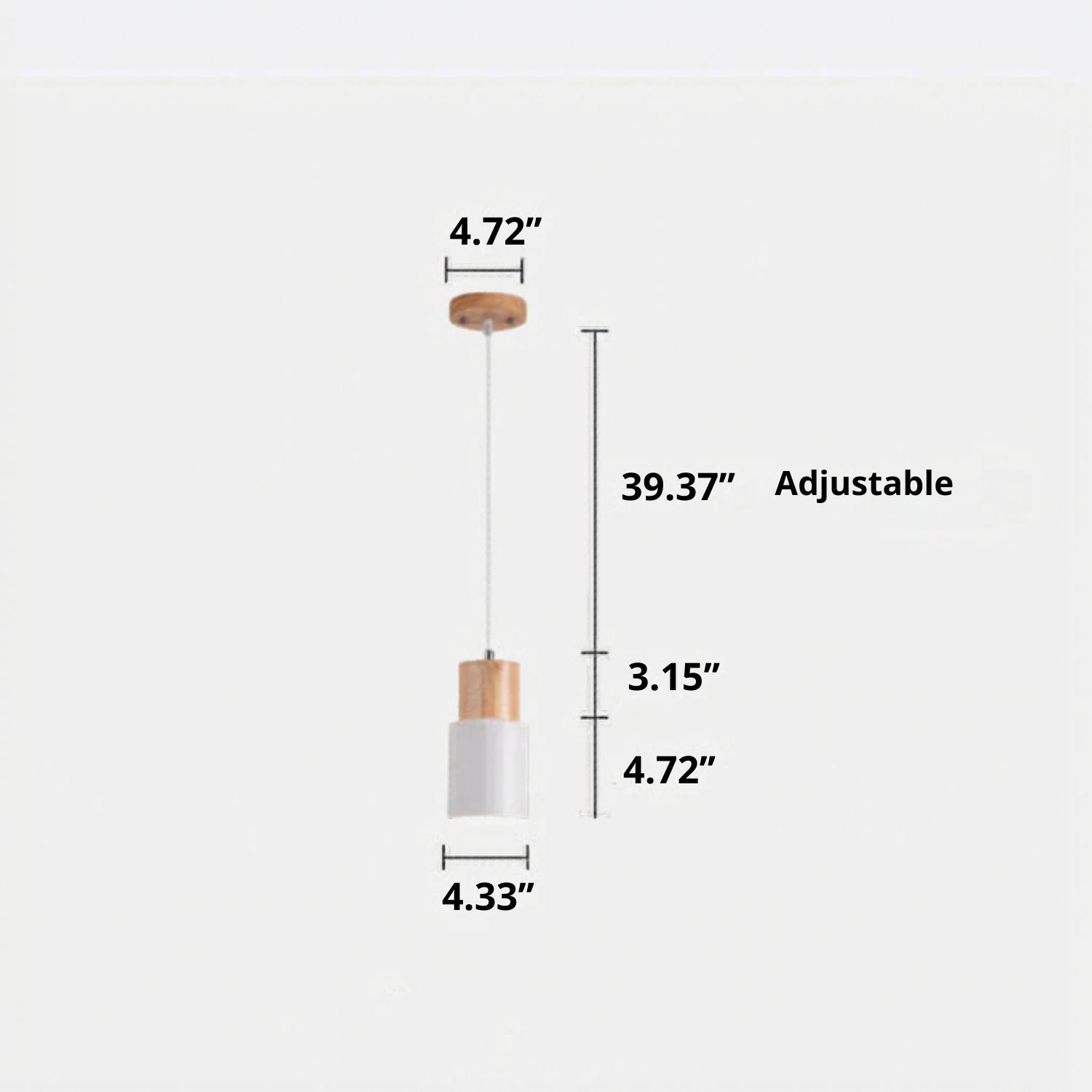 Suspension Calirae en bois