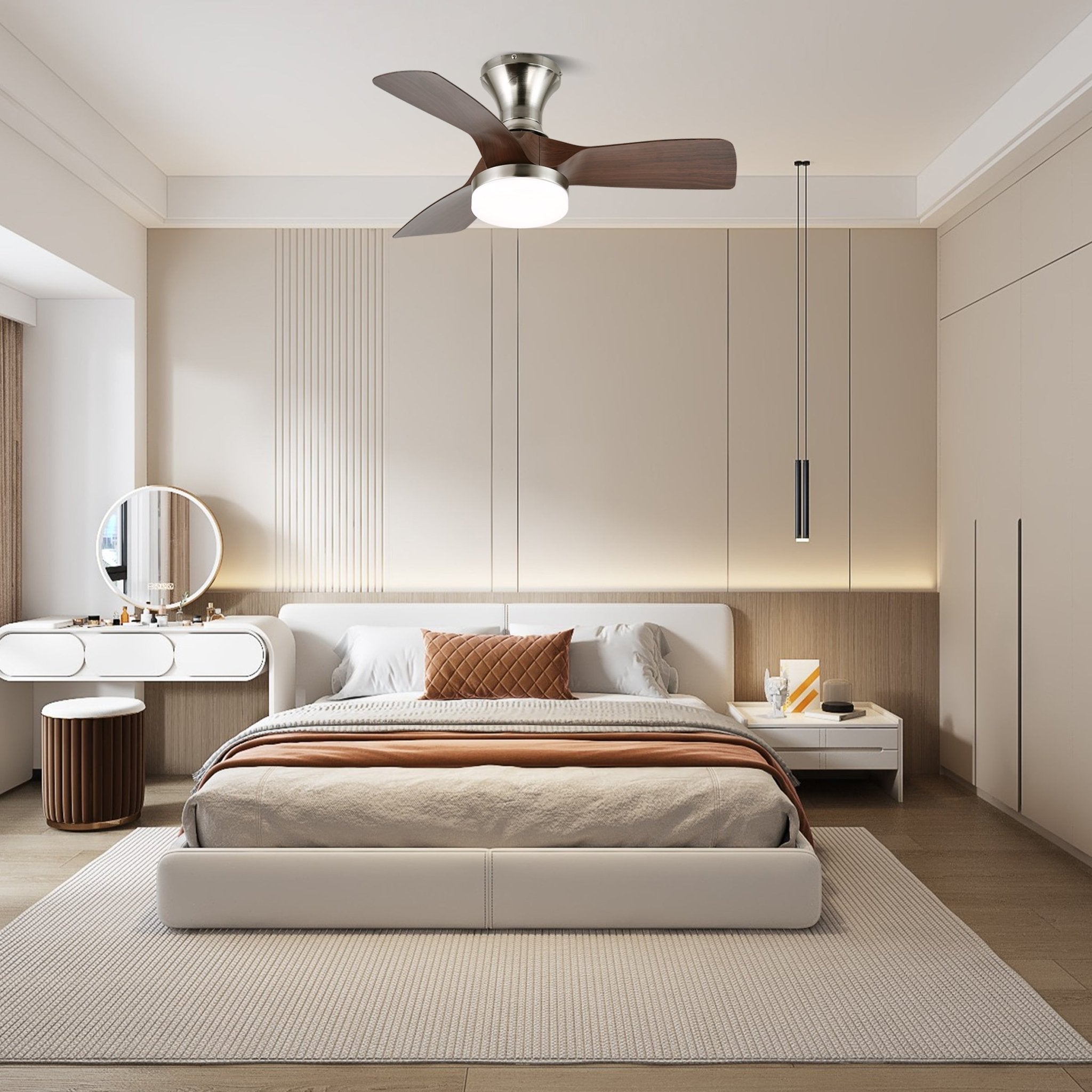 Plafonnier ventilateur Taéllya