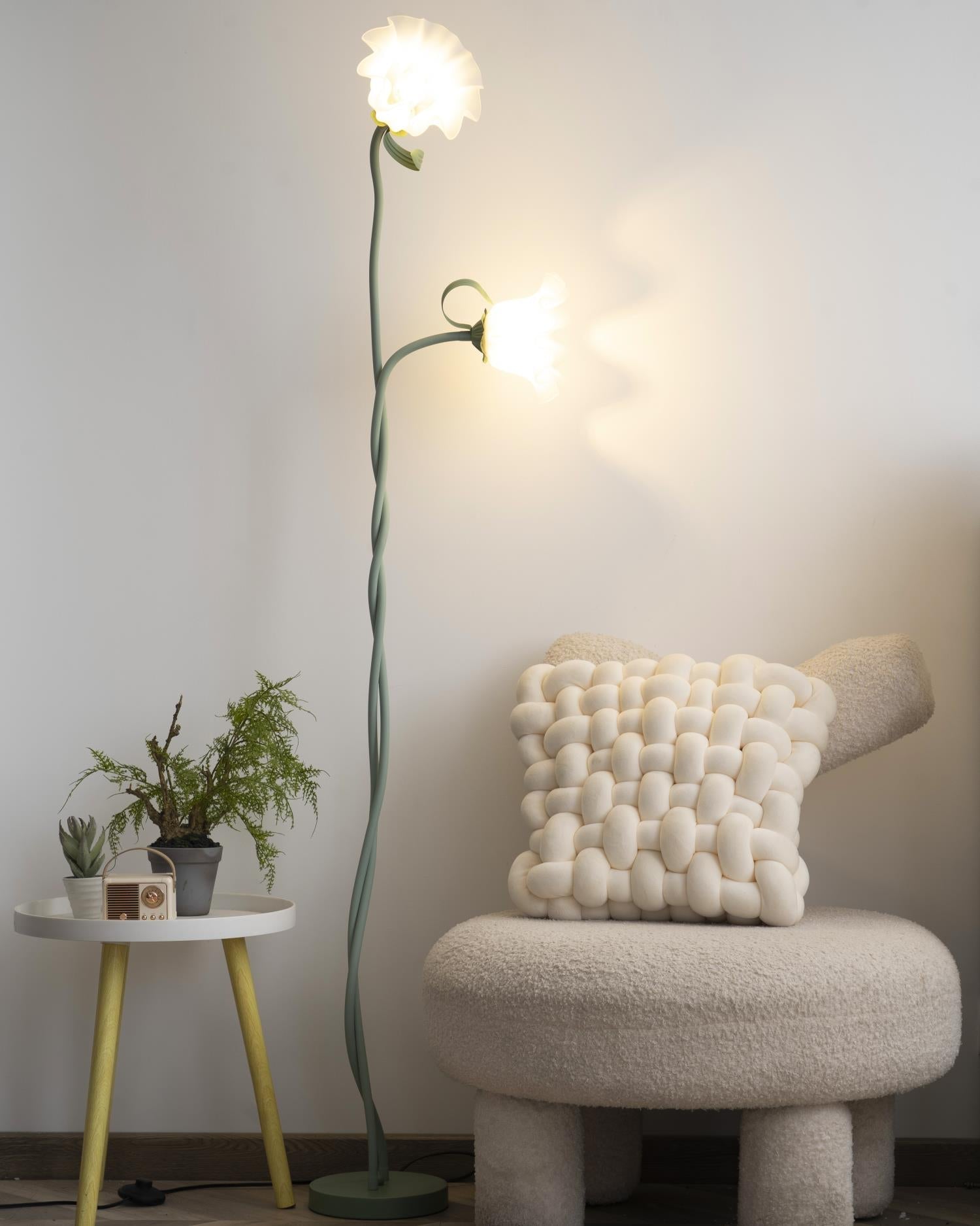 Lampadaire floral Viluxico