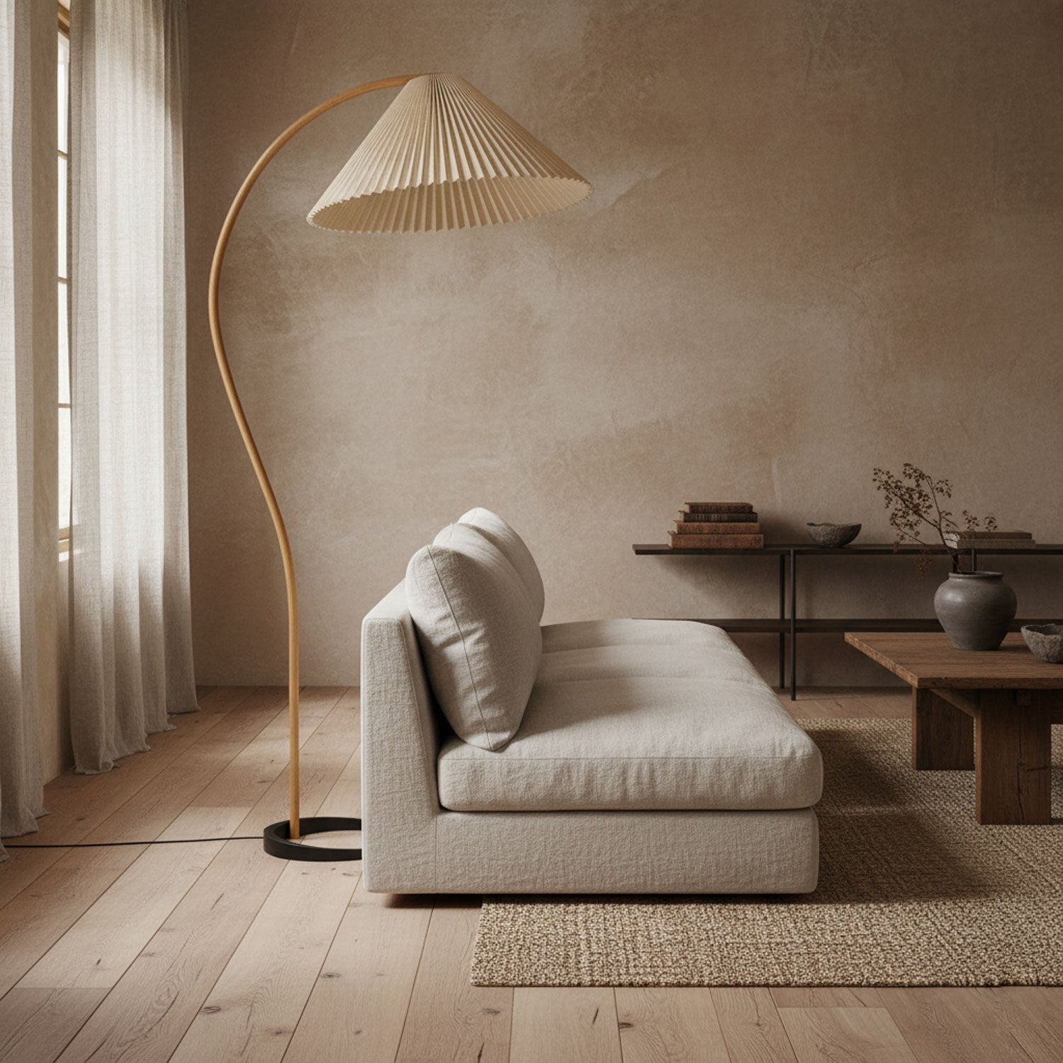 Lampadaire scandinave Roeléco