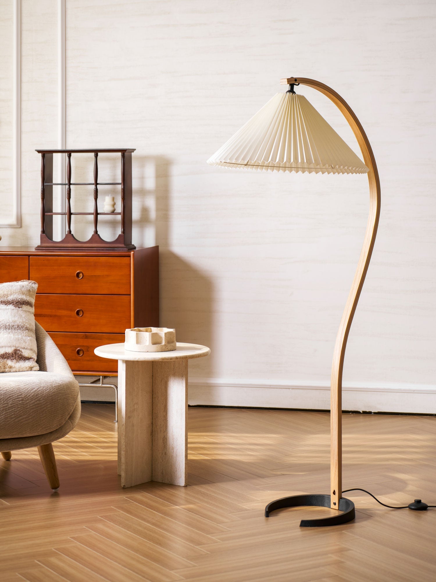Lampadaire scandinave Roeléco