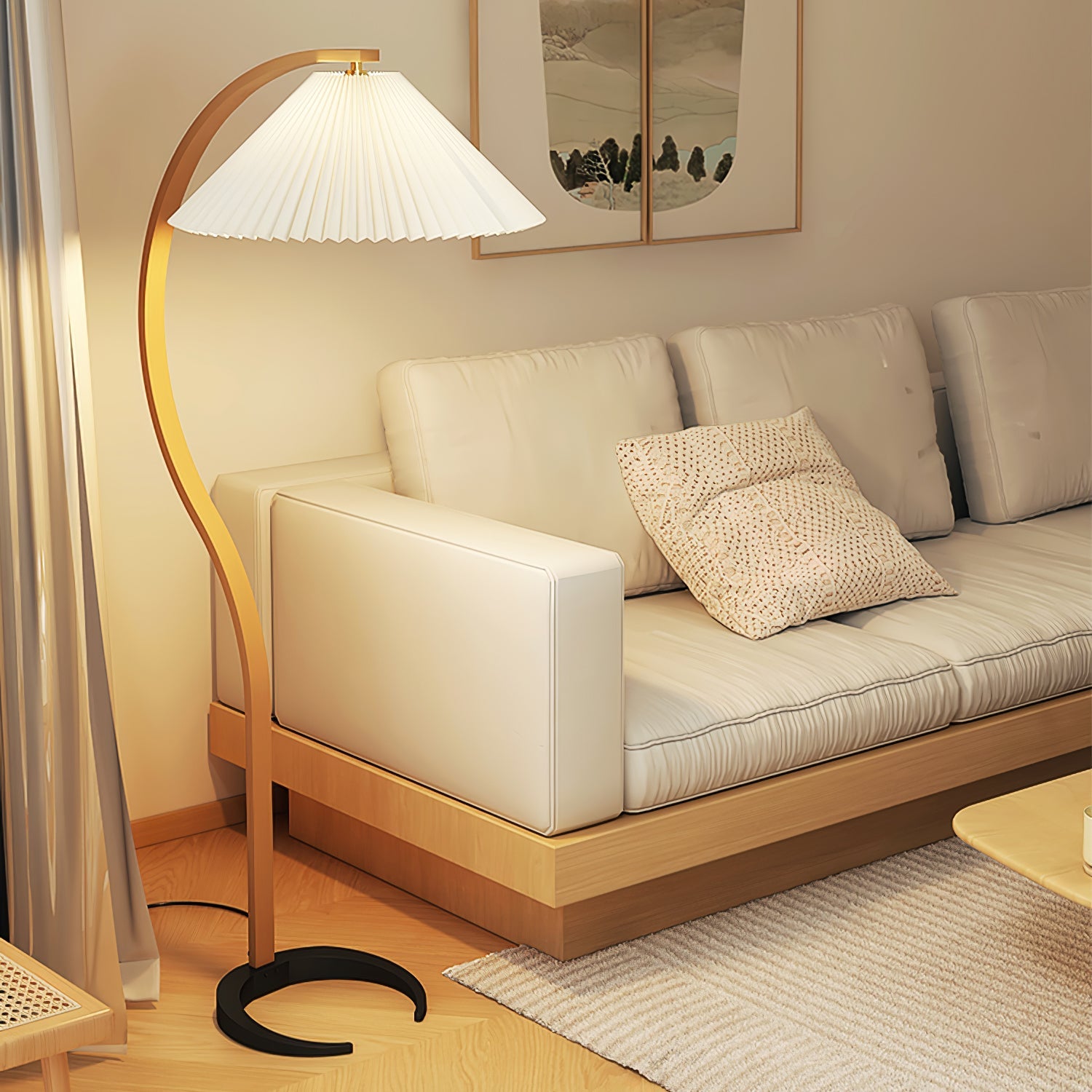 Lampadaire scandinave Roeléco
