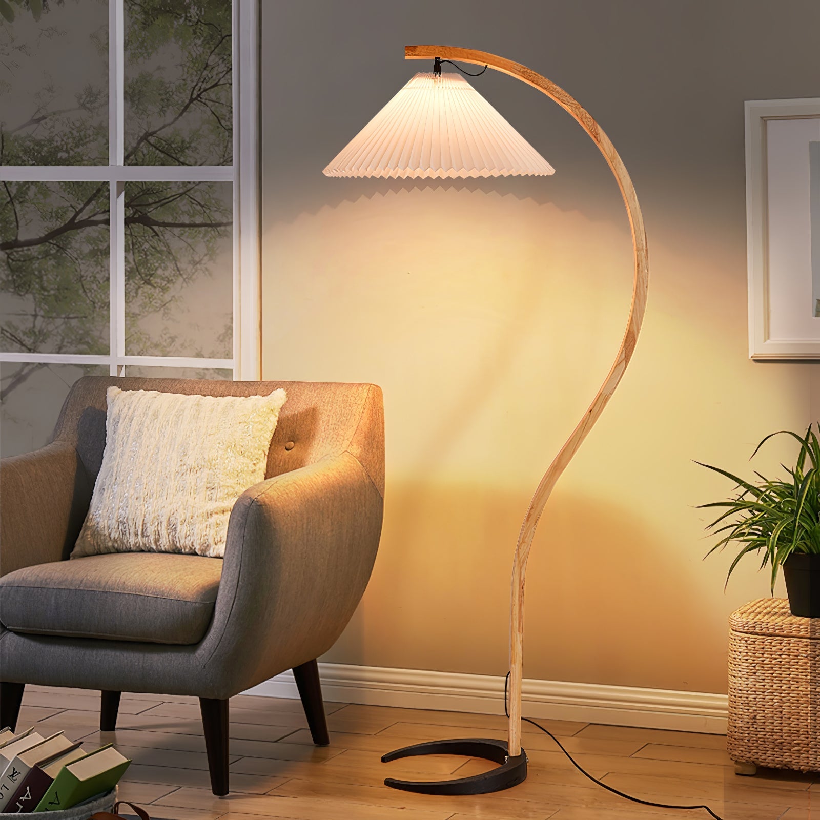 Lampadaire scandinave Roeléco