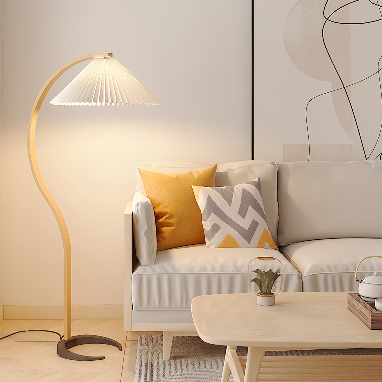 Lampadaire scandinave Roeléco