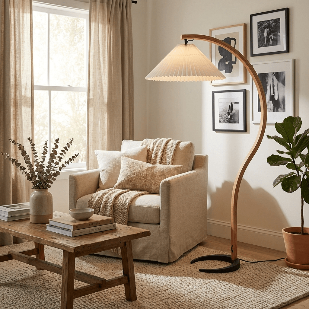Lampadaire scandinave Roeléco