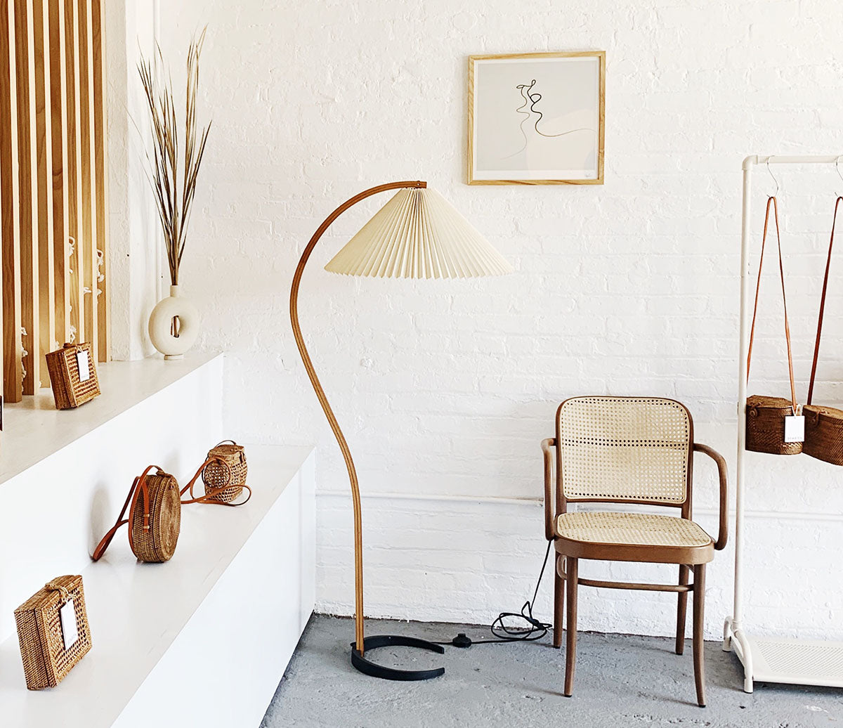 Lampadaire scandinave Roeléco