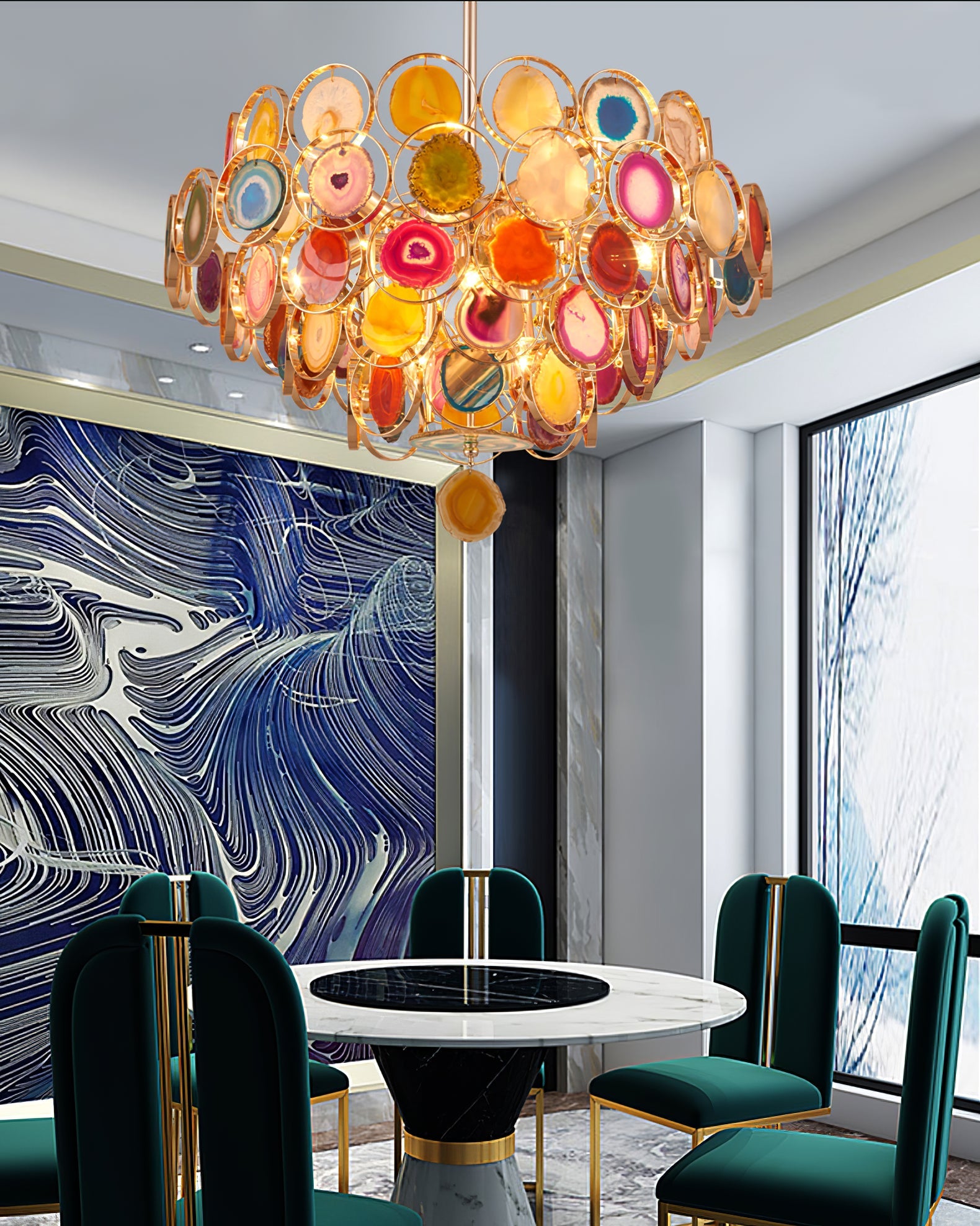 Lustre classique Molmirlune