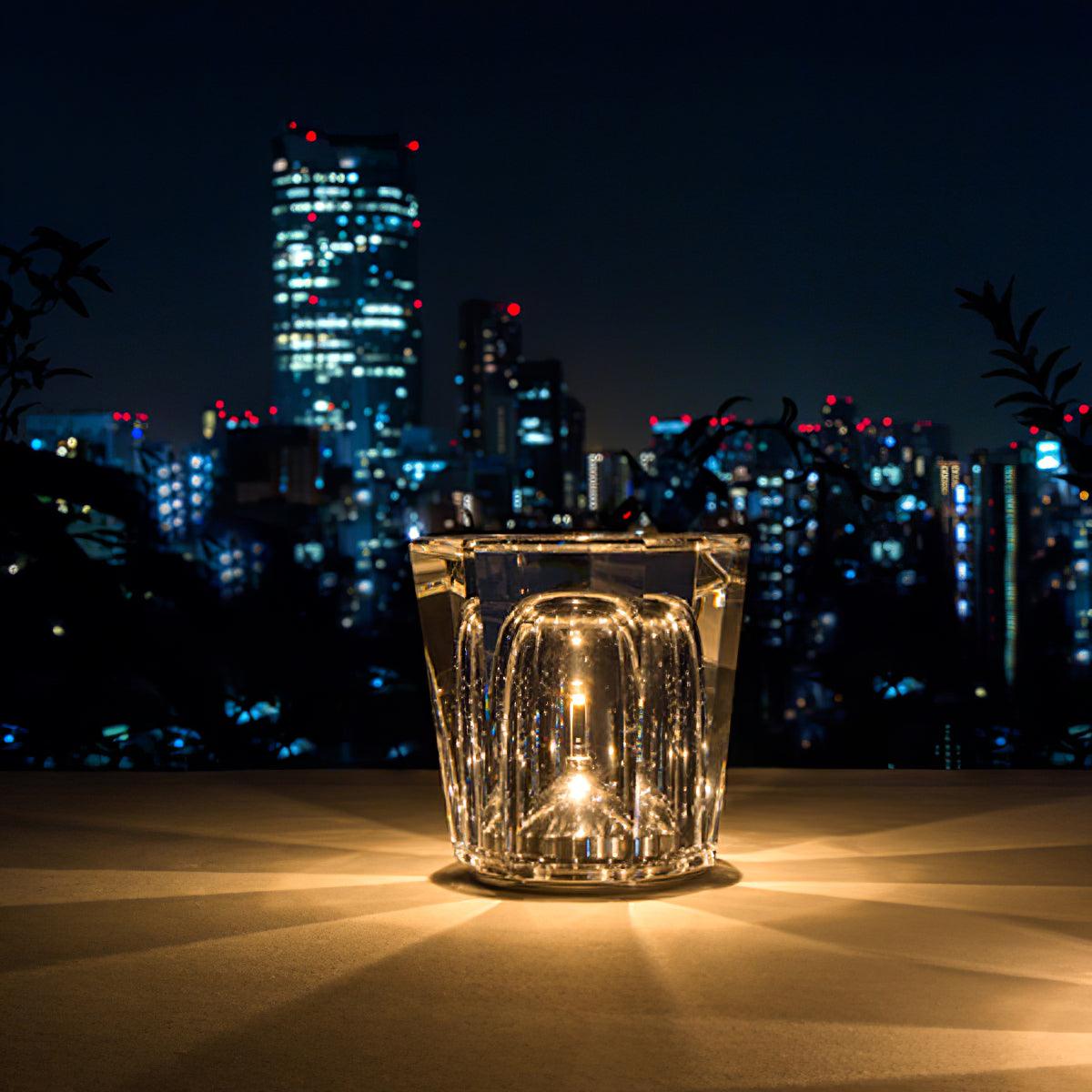 Lampe de table diamant Célcieléa