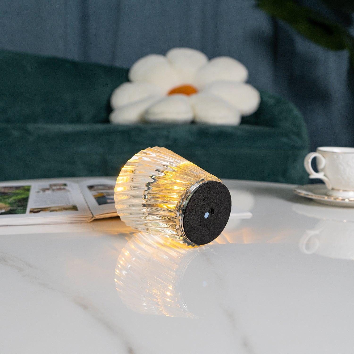 Lampe de table diamant Célcieléa