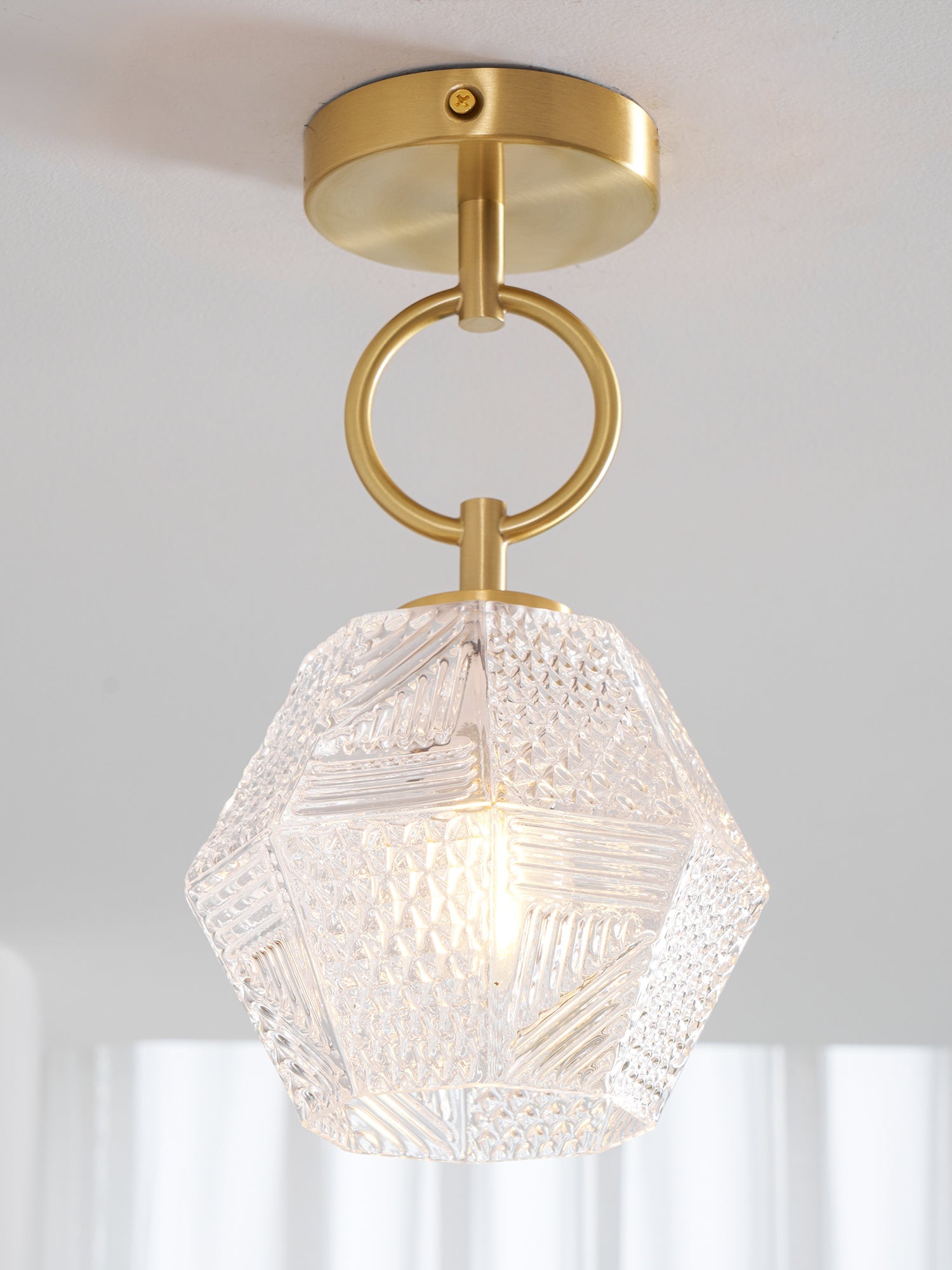 Plafonnier Art déco Ruzovaris