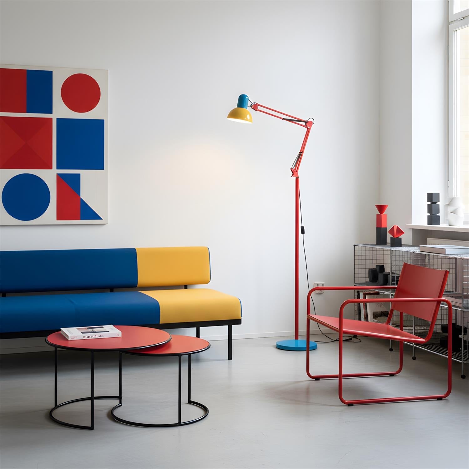 Lampadaire graphique Raviel