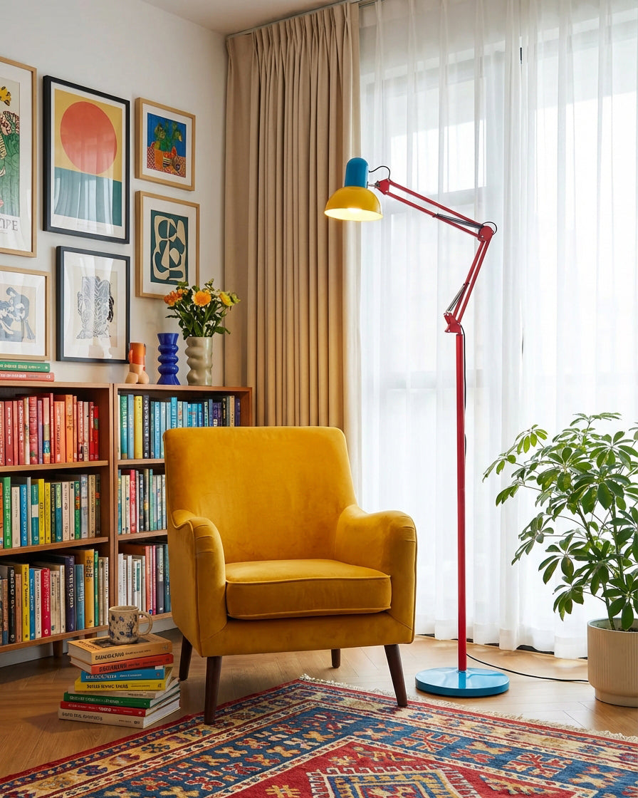 Lampadaire graphique Raviel