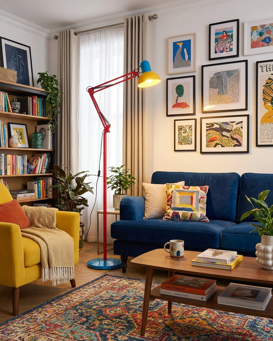 Lampadaire graphique Raviel